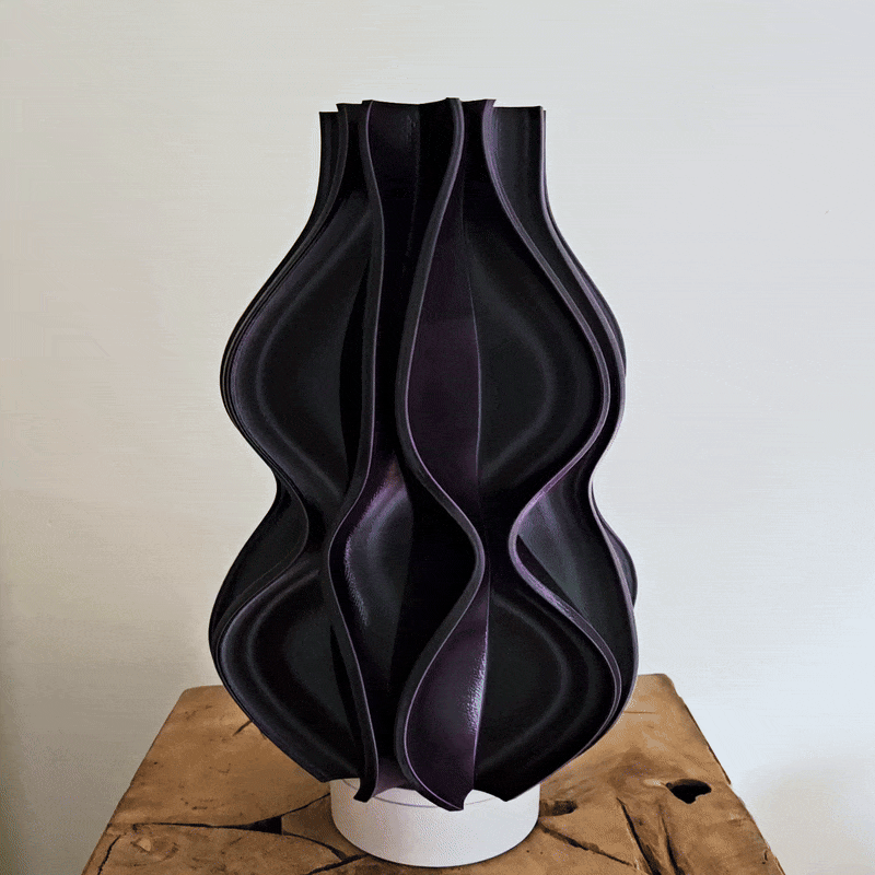 Vaas FLUX | Groen & Paars & Zwart