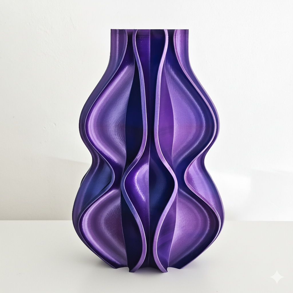 Vaas FLUX | Blauw & Paars & Zwart