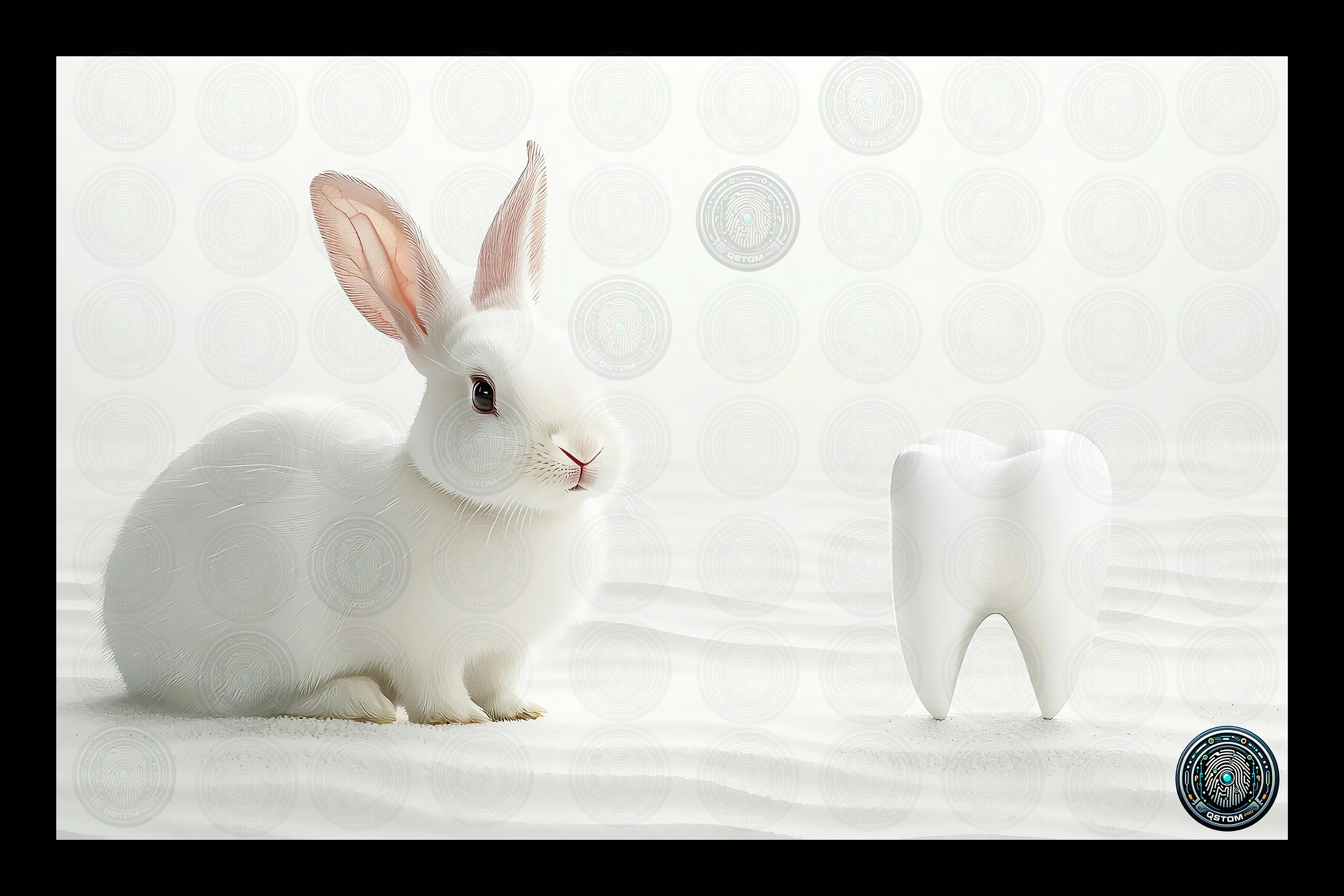 Lapin Blanc et Dent Éthérée