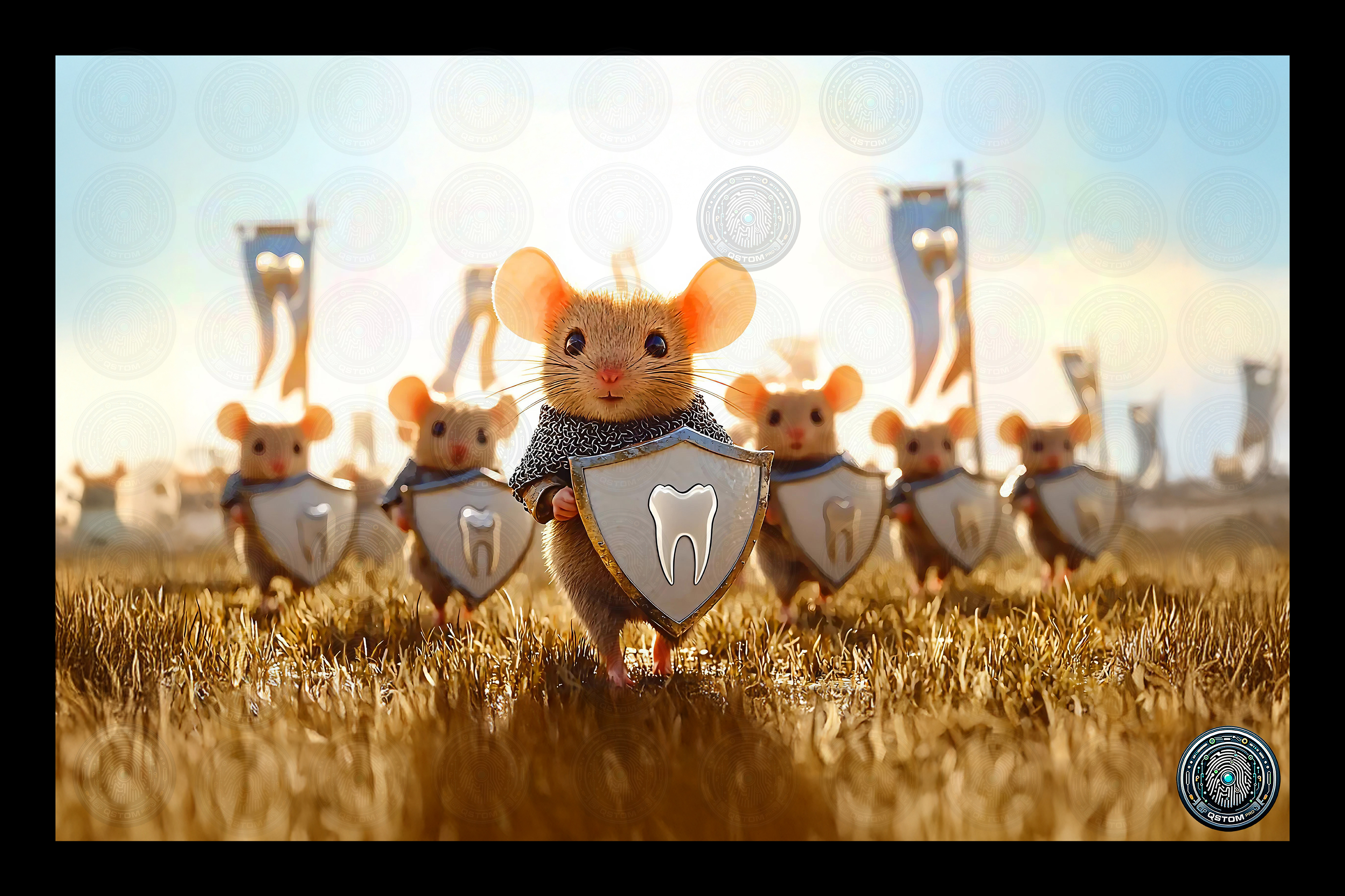 Mouse Warrior Figurine