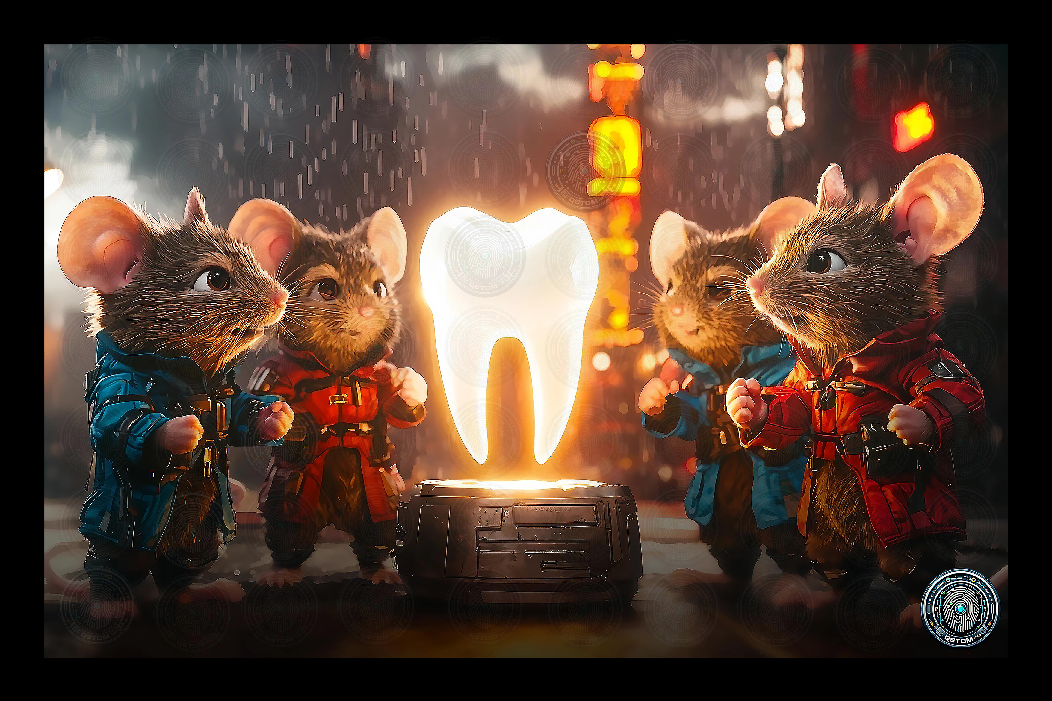 Le Conseil des Souris Dentistes  Gardiennes de la Dent Sacrée