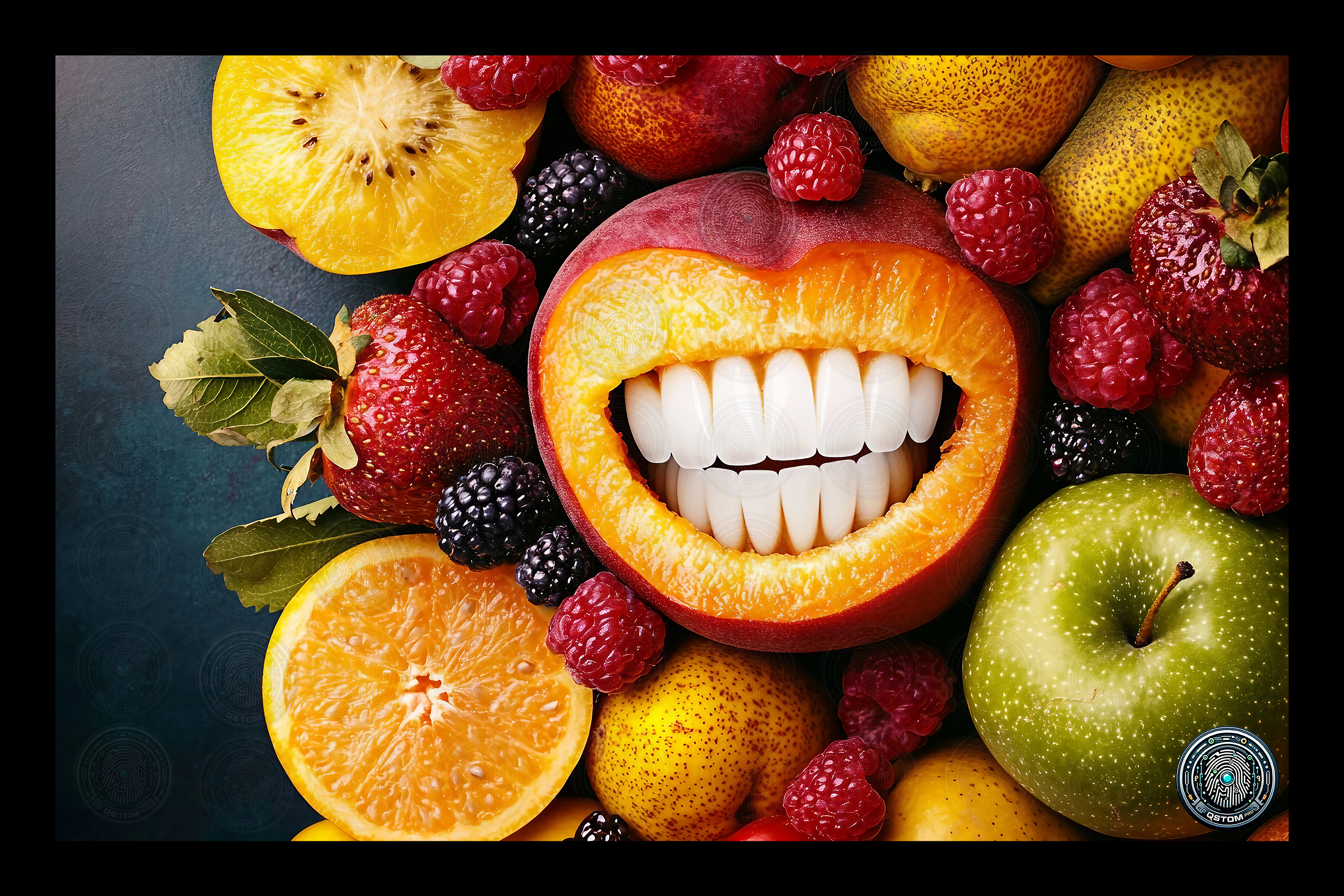 Fruits Exotiques et Sourire Brillant : Symphonie de Santé Dentaire
