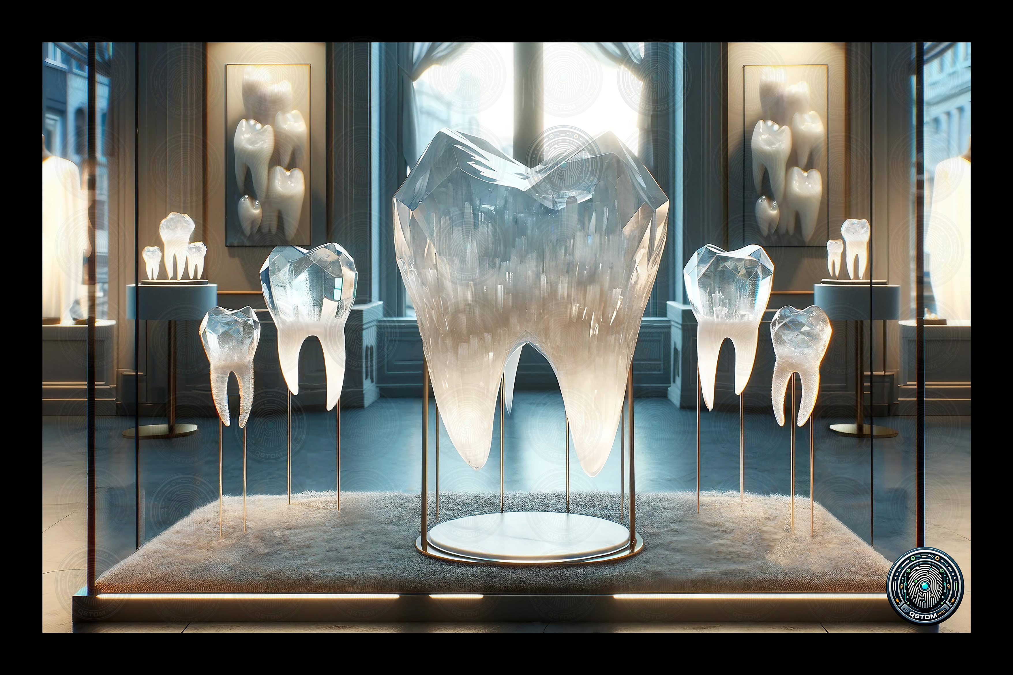 Galerie Cristalline de Dents : L'Art Dentaire Sublimé
