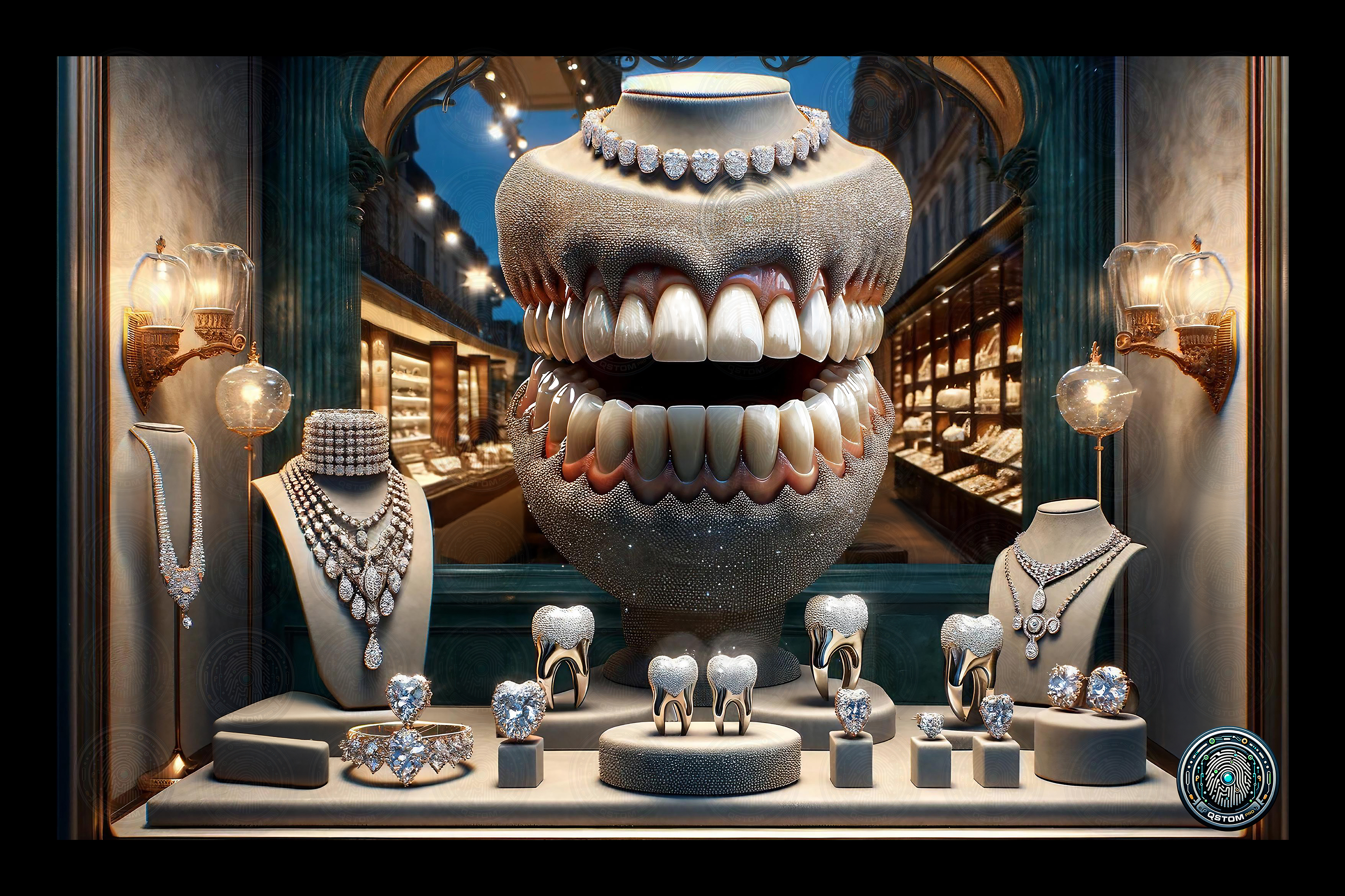 Vitrine Dentaire de Luxe : Joyaux d'Émail et Symphonie de Sourires