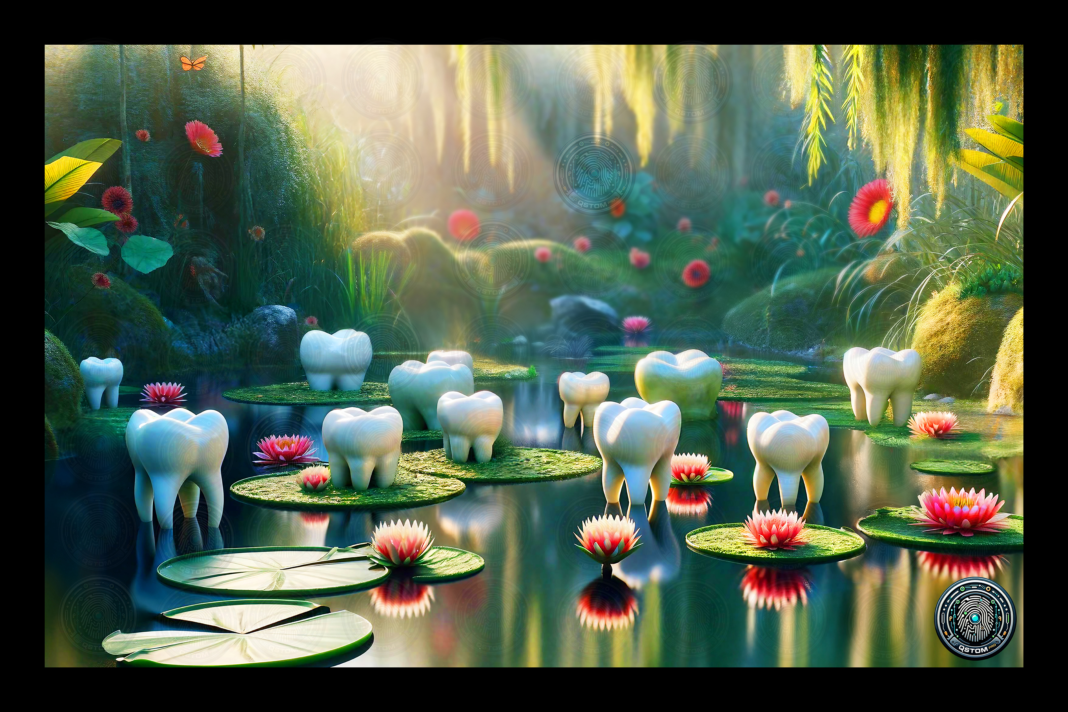 Dentiflores : Le Jardin Flottant