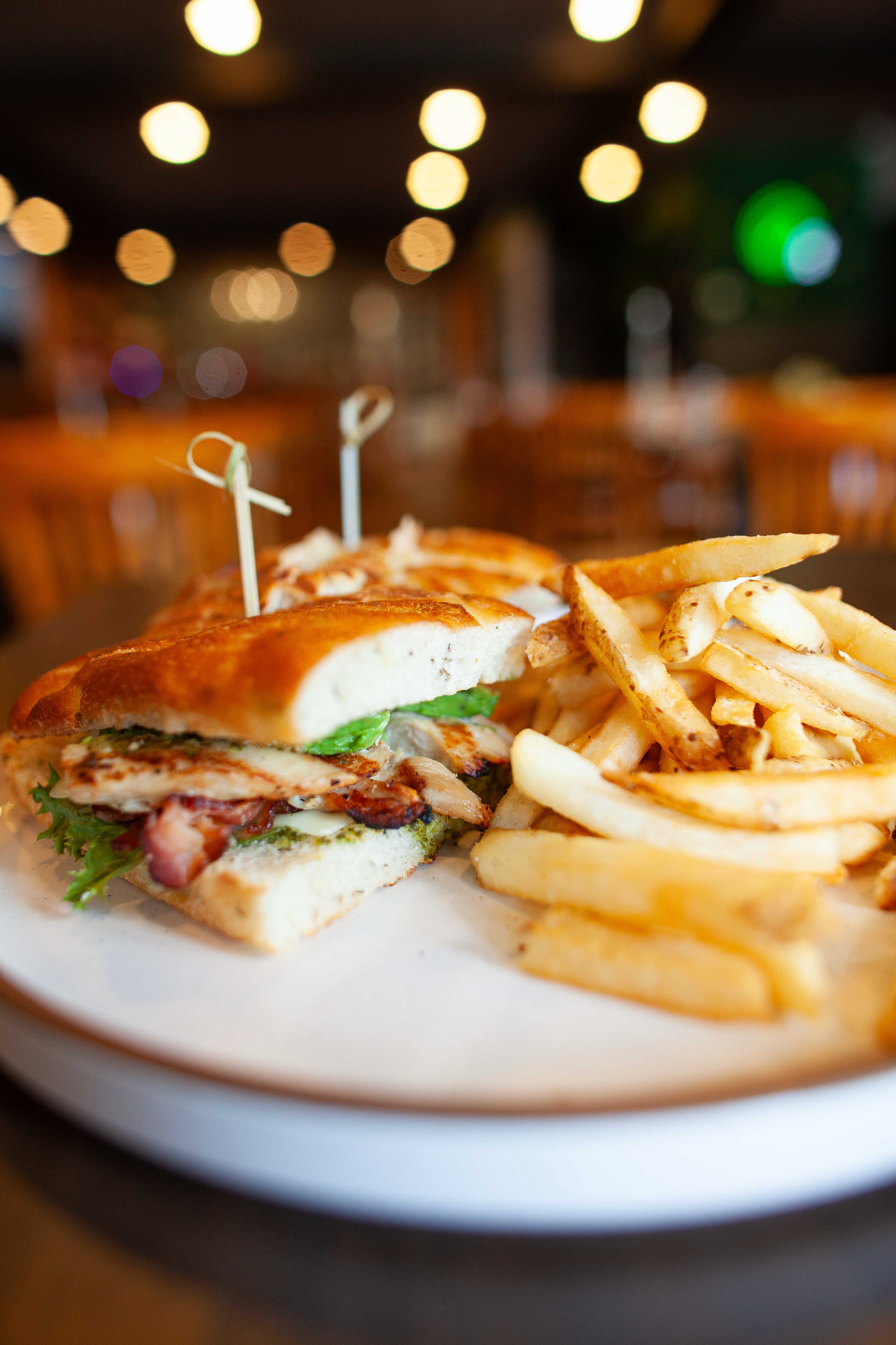 Bacon & Mushroom Burger