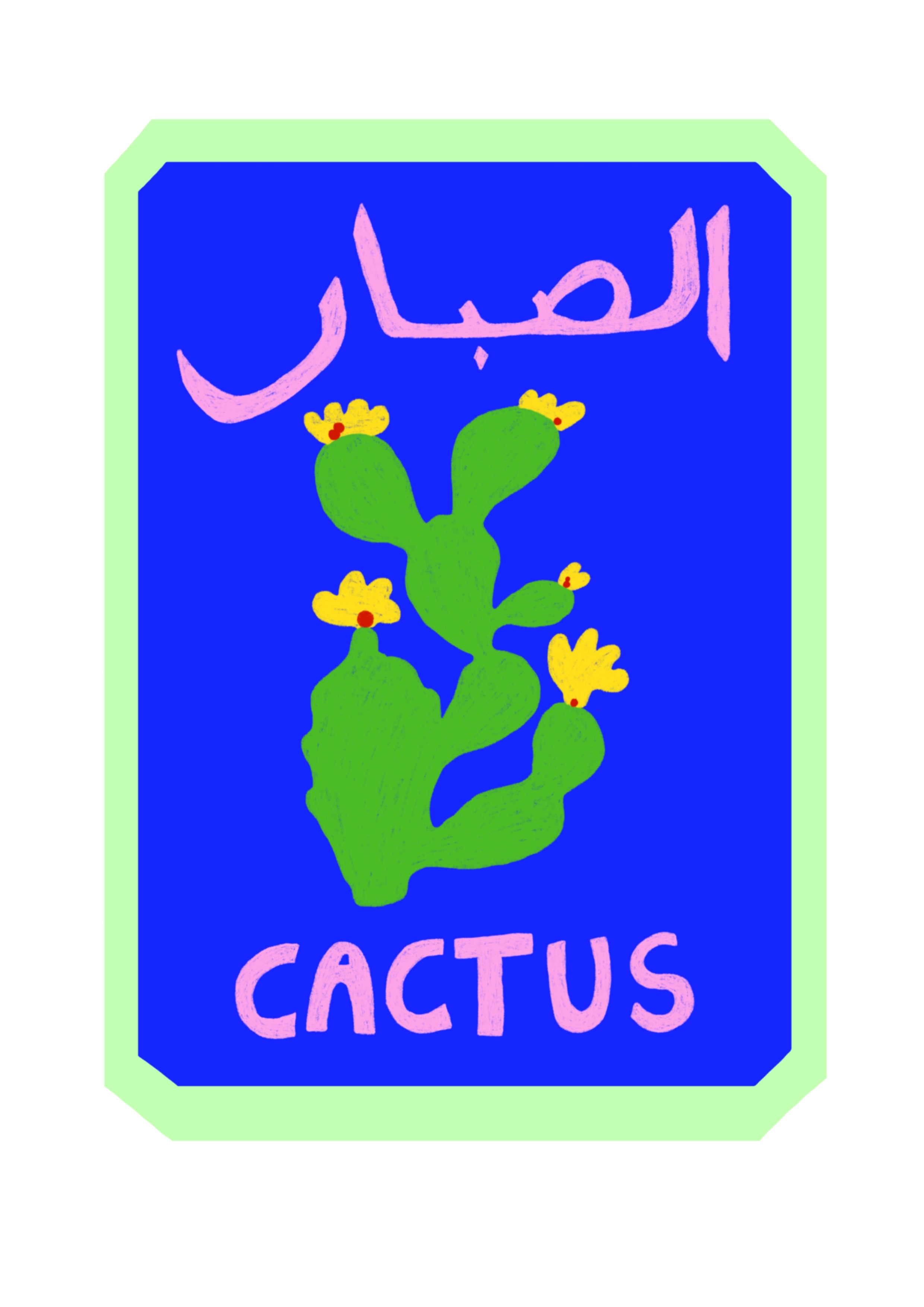 Illustration Cactus - الصبار