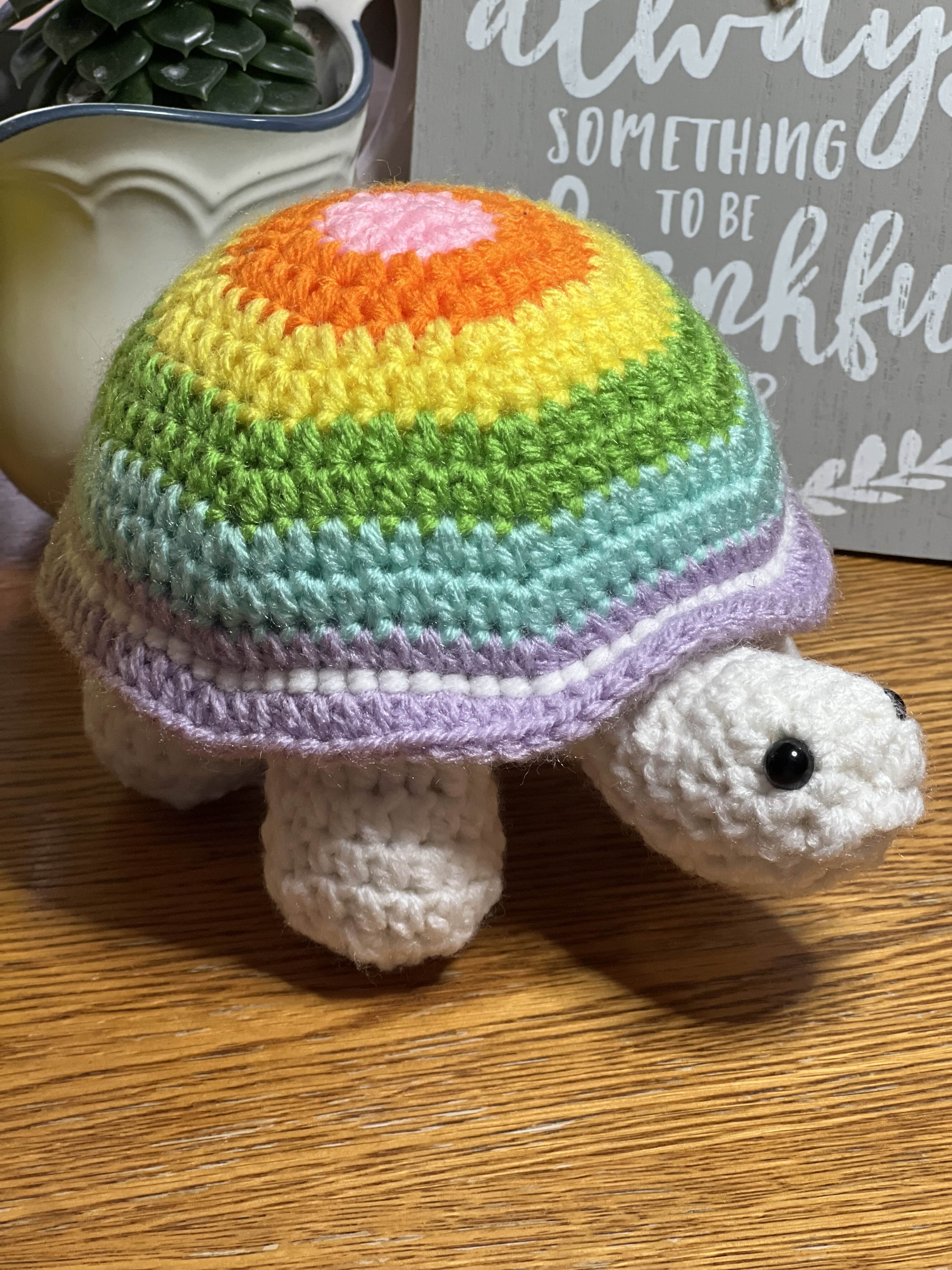 Pastel Rainbow Tortoise
