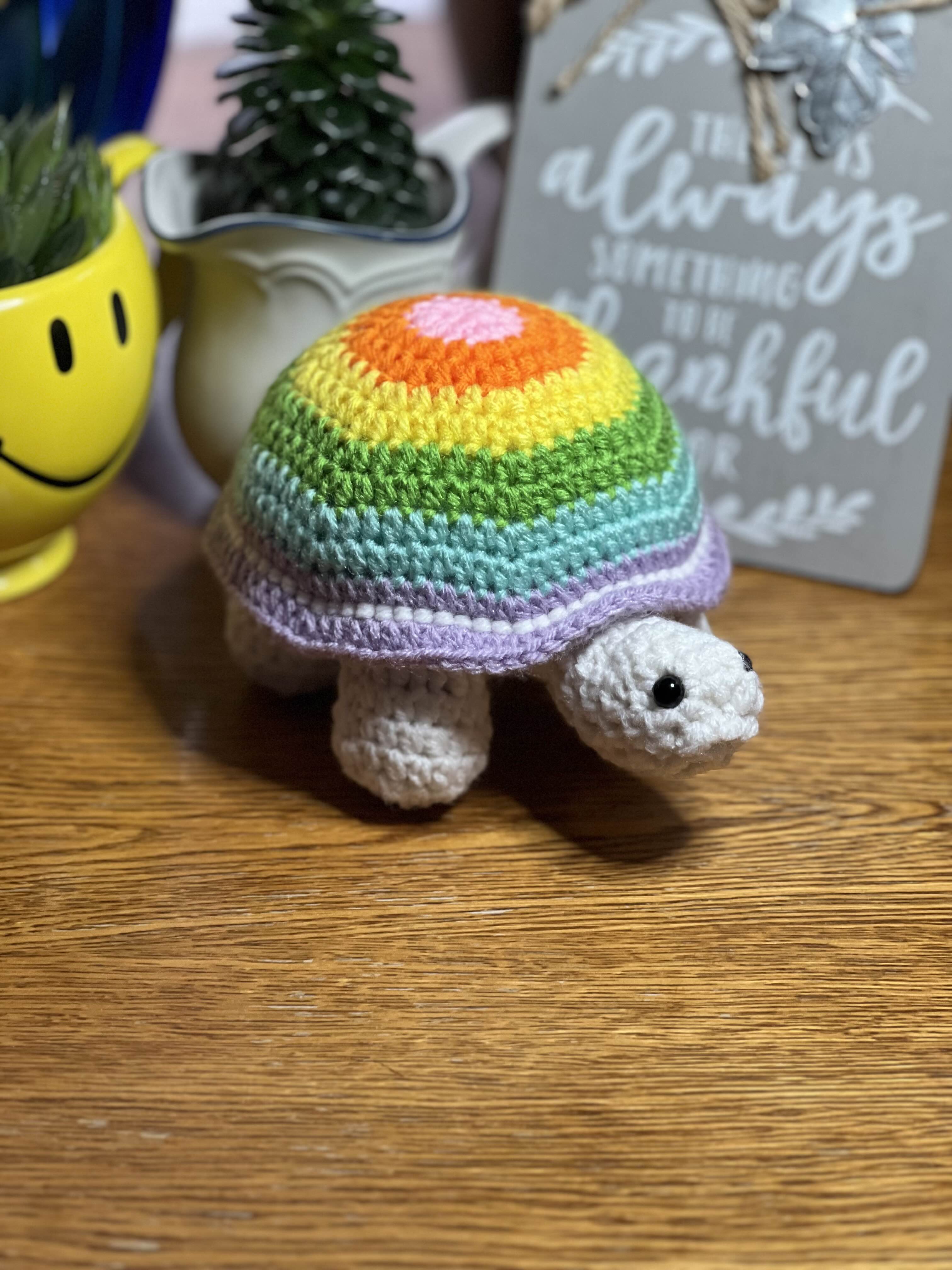 Pastel Rainbow Tortoise
