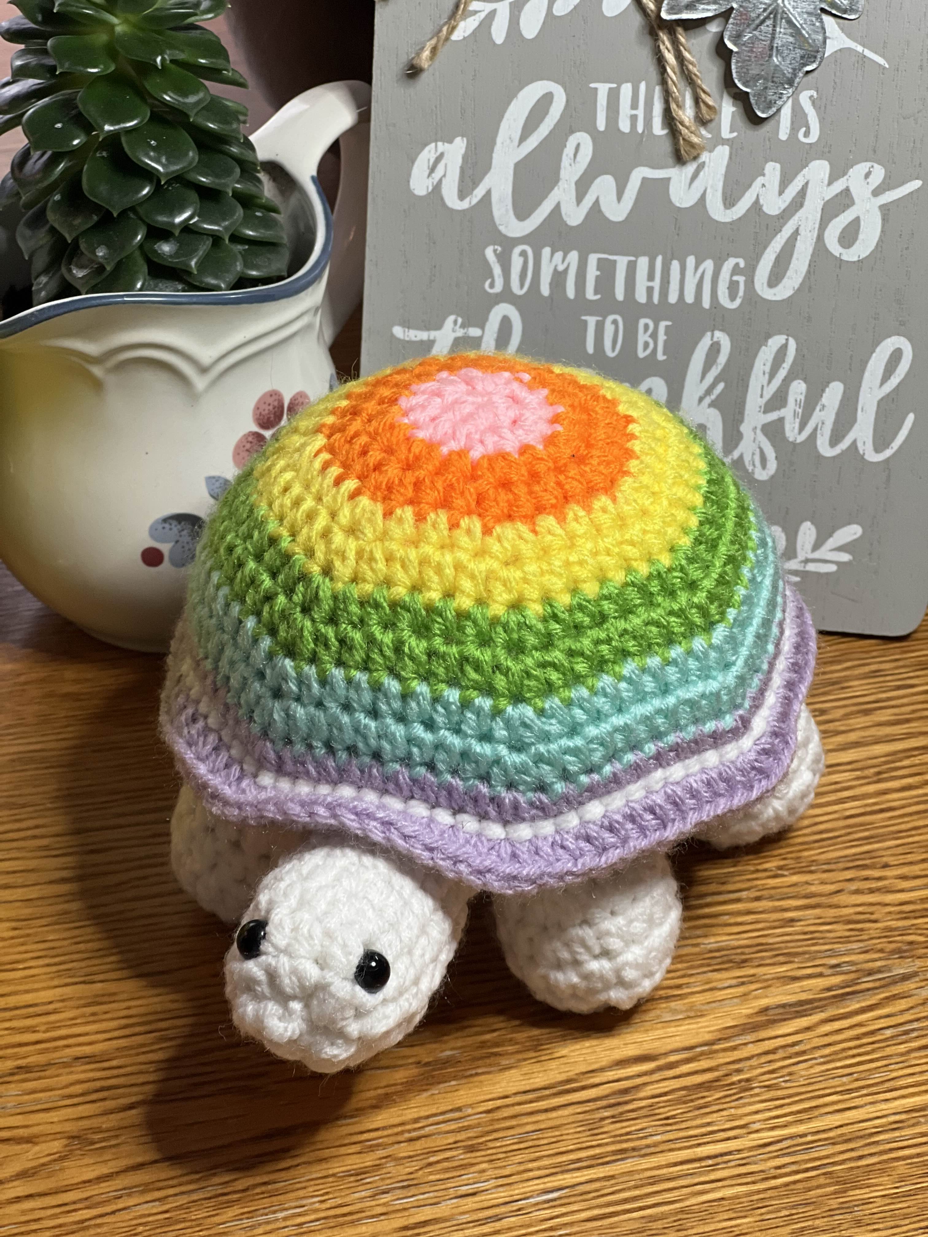 Pastel Rainbow Tortoise