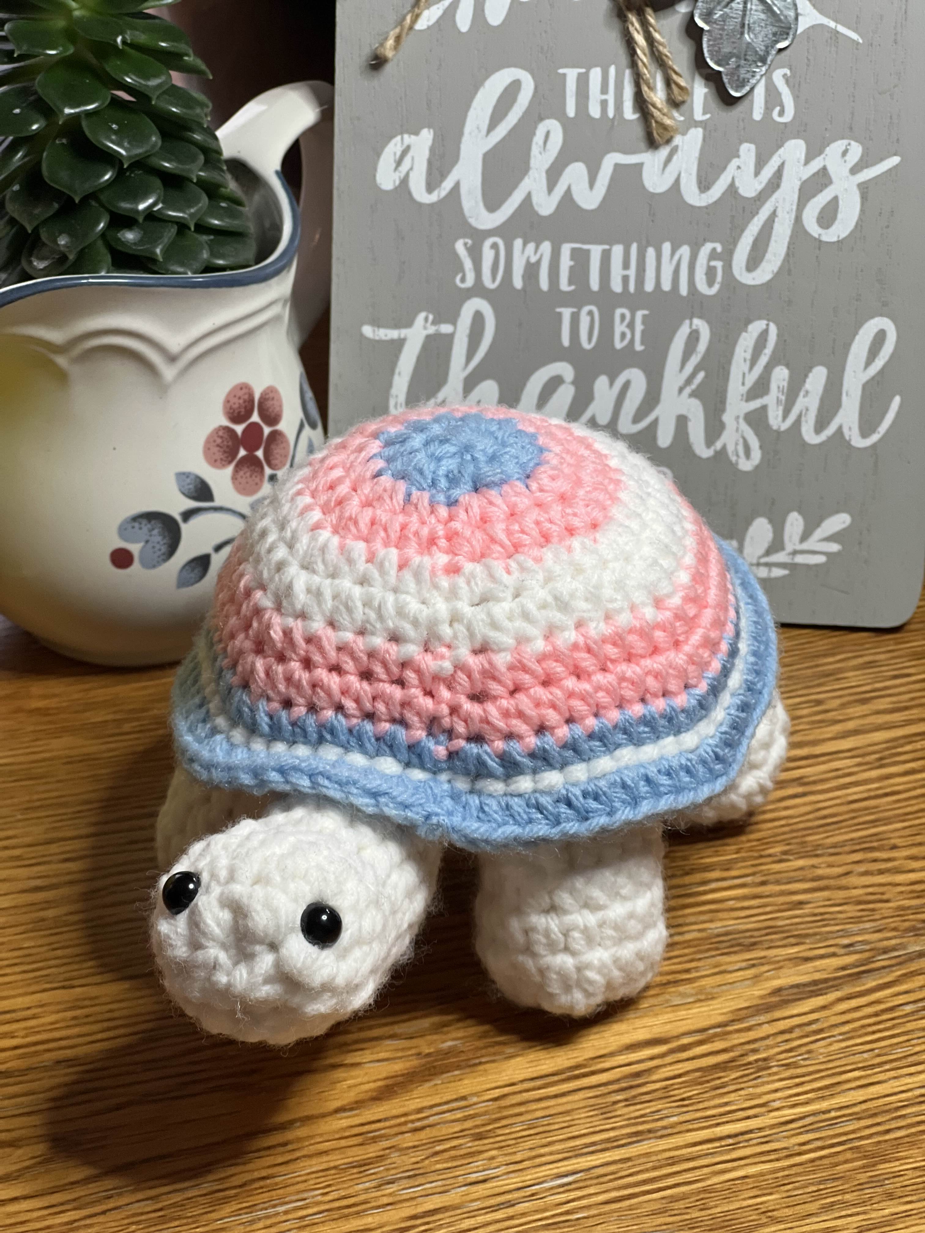 Trans Pride Tortoise