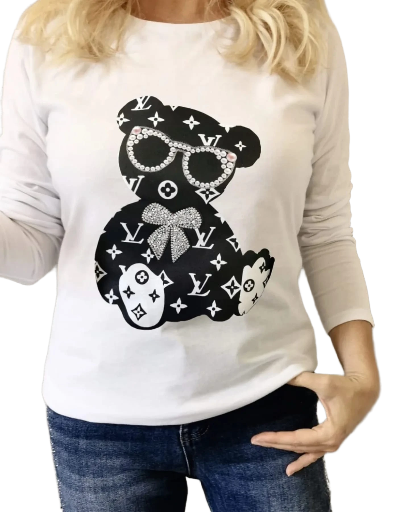 T-shirt manica lunga donna TMLD90001