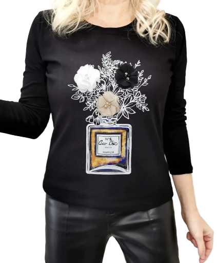 T-shirt manica lunga donna TMLD90006