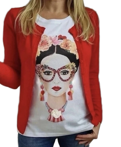 T-shirt manica lunga donna TMLD90031