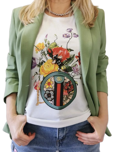 T-shirt manica lunga donna TMLD90041