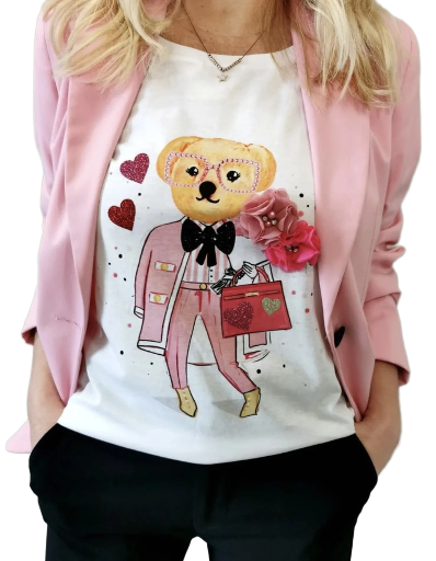 T-shirt manica lunga donna TMLD90043