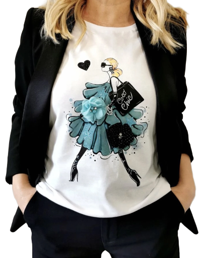 T-shirt manica lunga donna TMLD90048