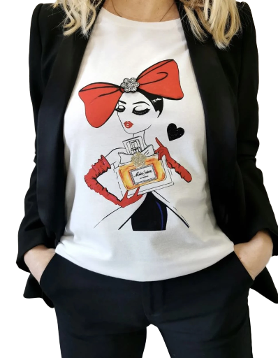 T-shirt manica lunga donna TMLD90050