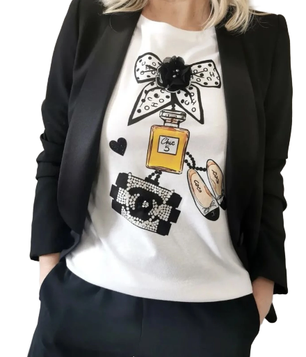 T-shirt manica lunga donna TMLD90055