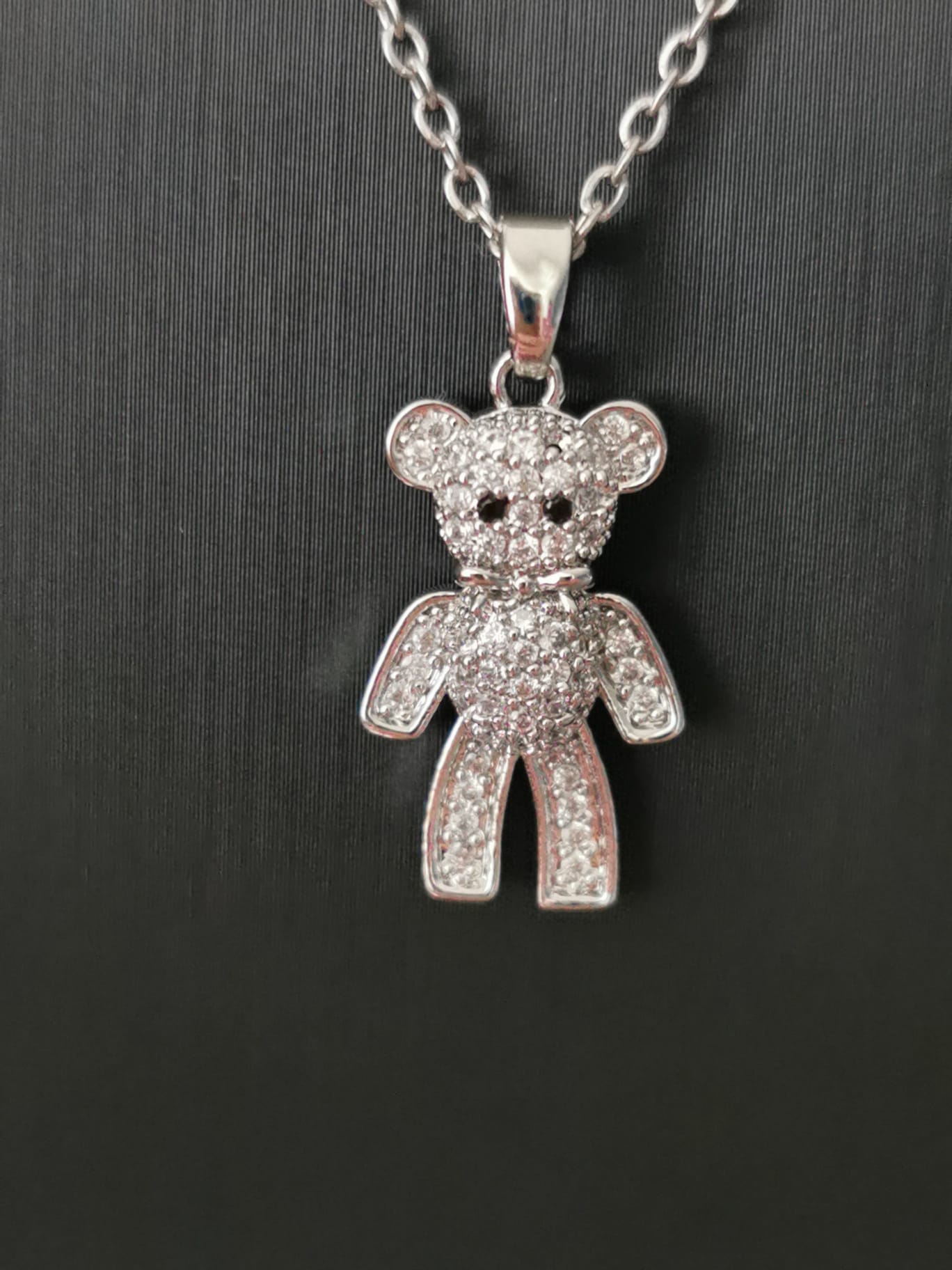 COLLANA TEDDY SMALL ZIRCONIA  00104