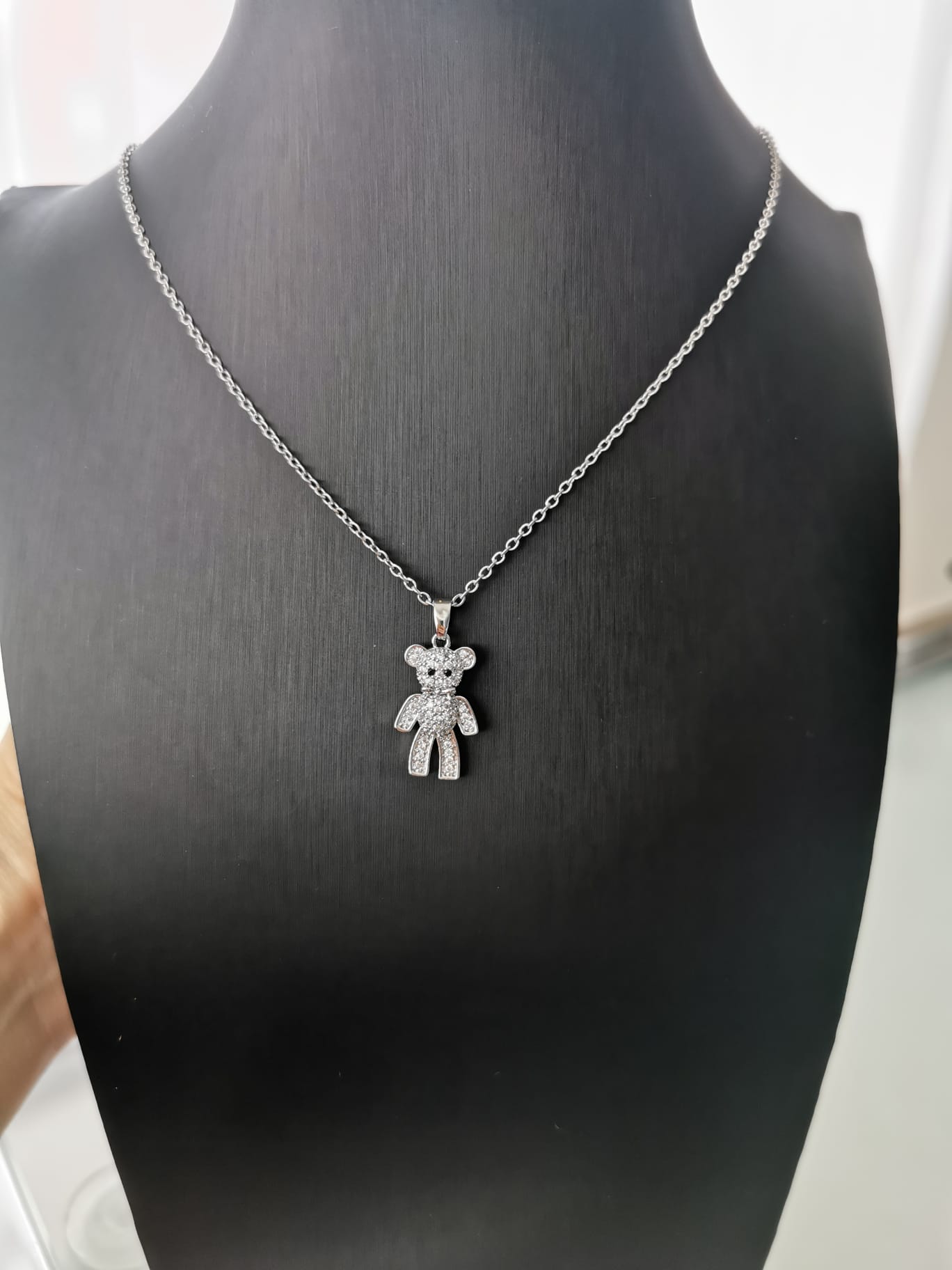 COLLANA TEDDY SMALL ZIRCONIA  00104