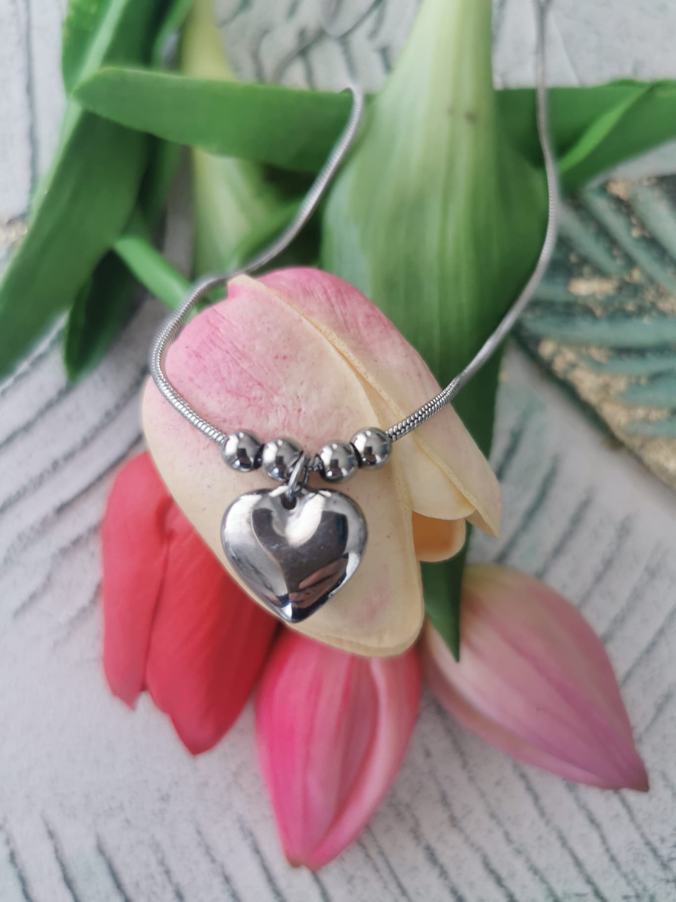 COLLANA CUORE SILVER 00105