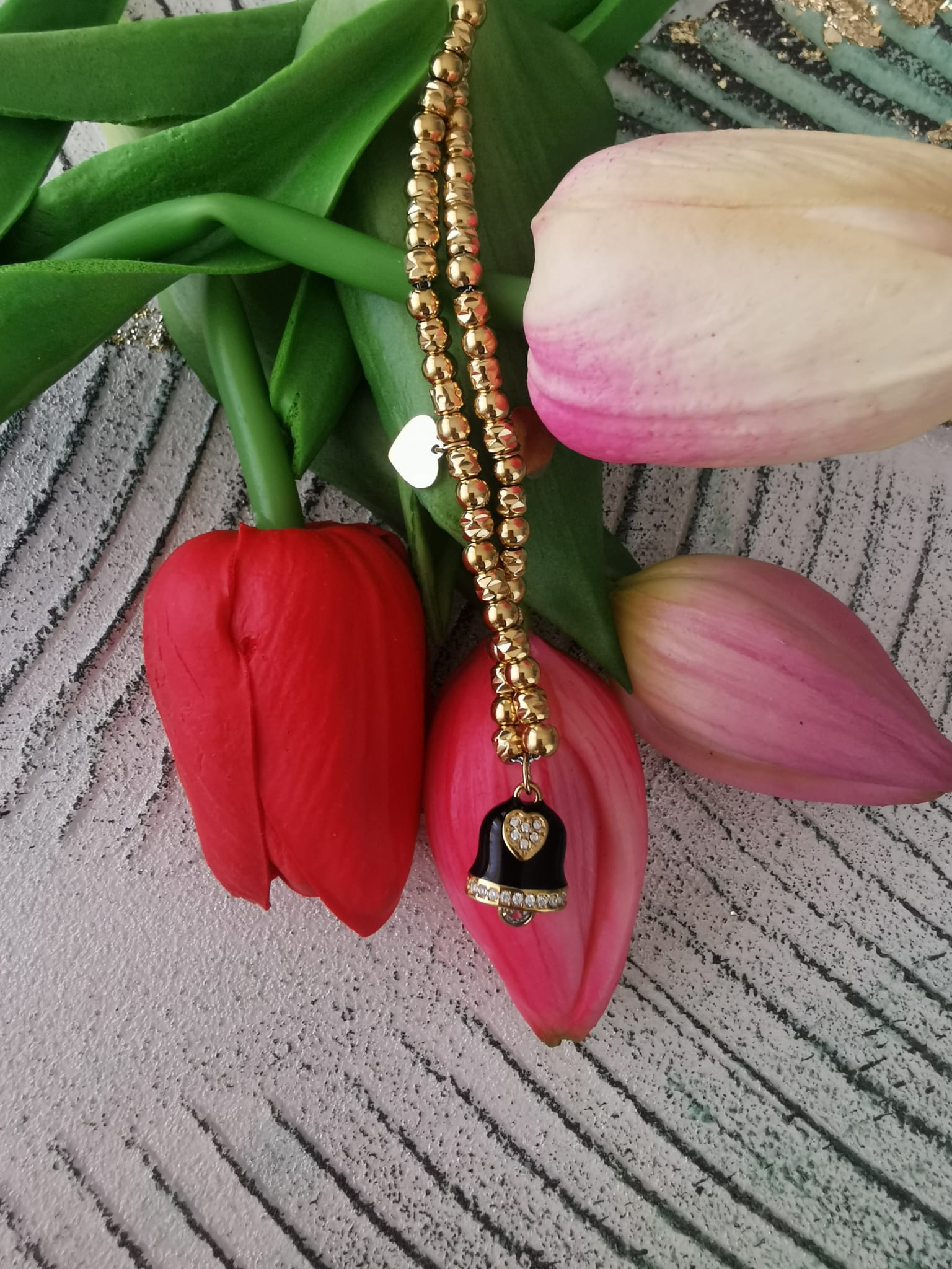 COLLANA CAMPANELLA SMALTATA 00106