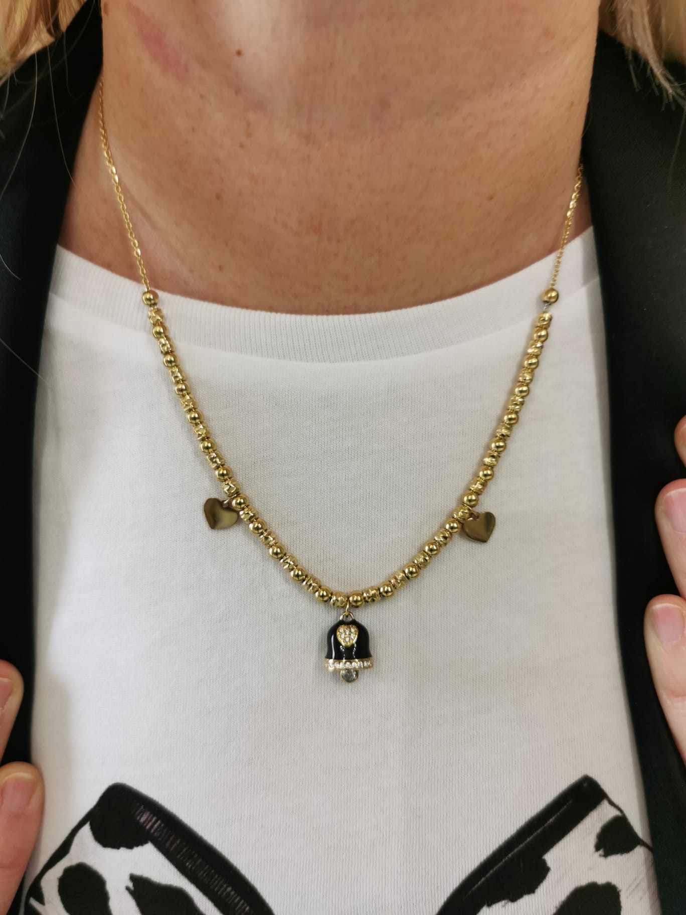 COLLANA CAMPANELLA SMALTATA 00106