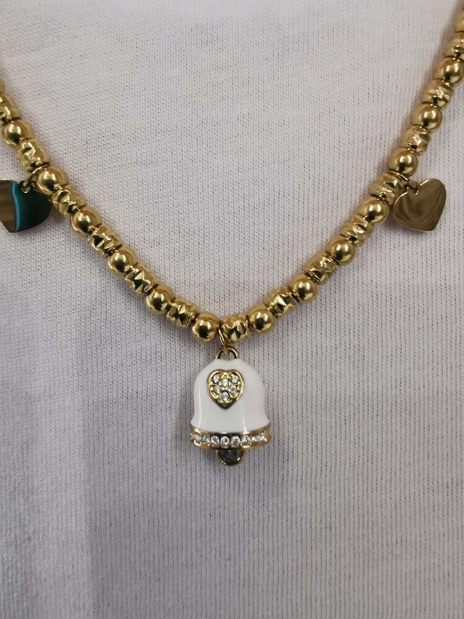 COLLANA CAMPANELLA SMALTATA 00107