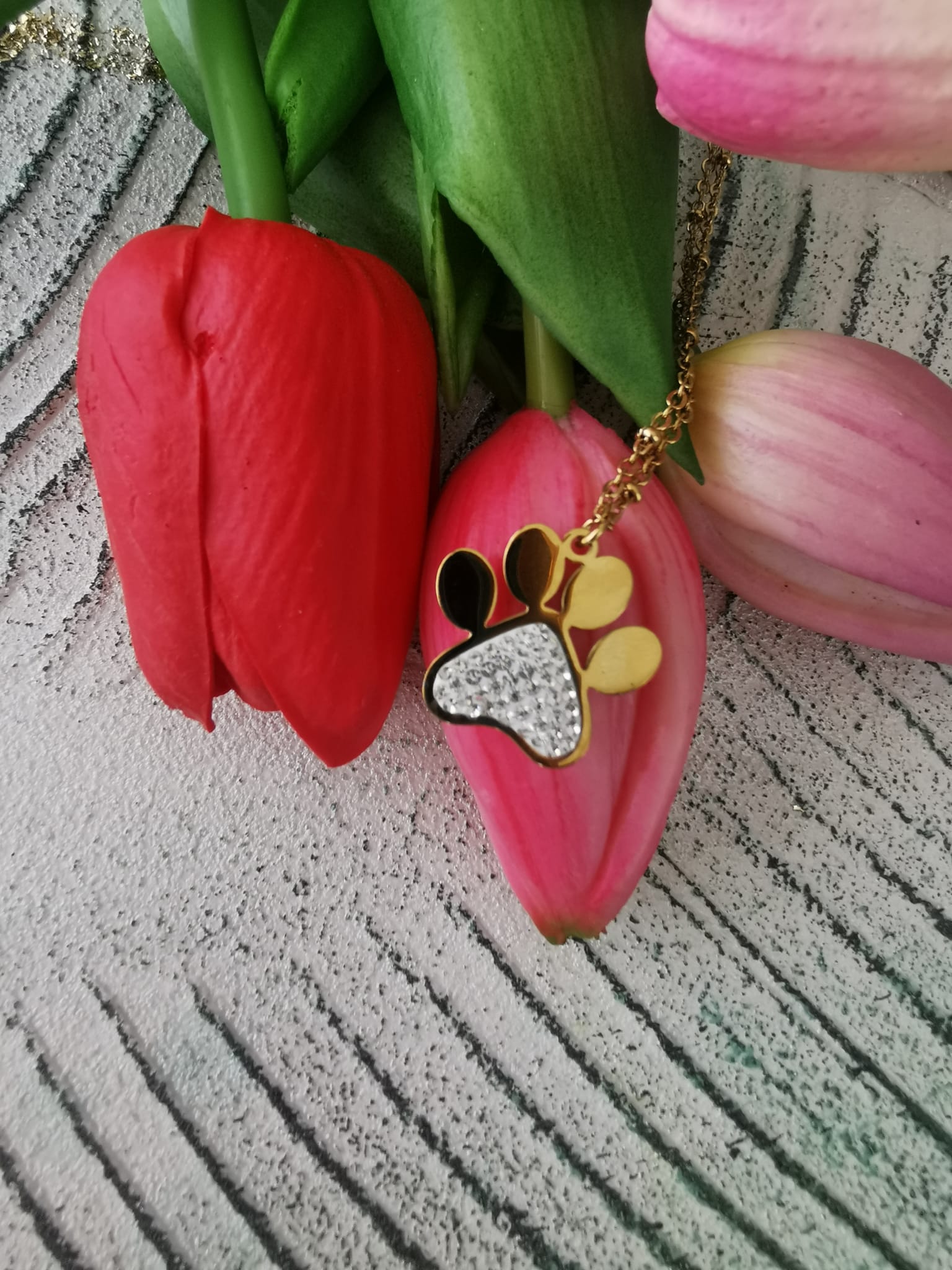 COLLANA ZAMPINA GOLD 00110