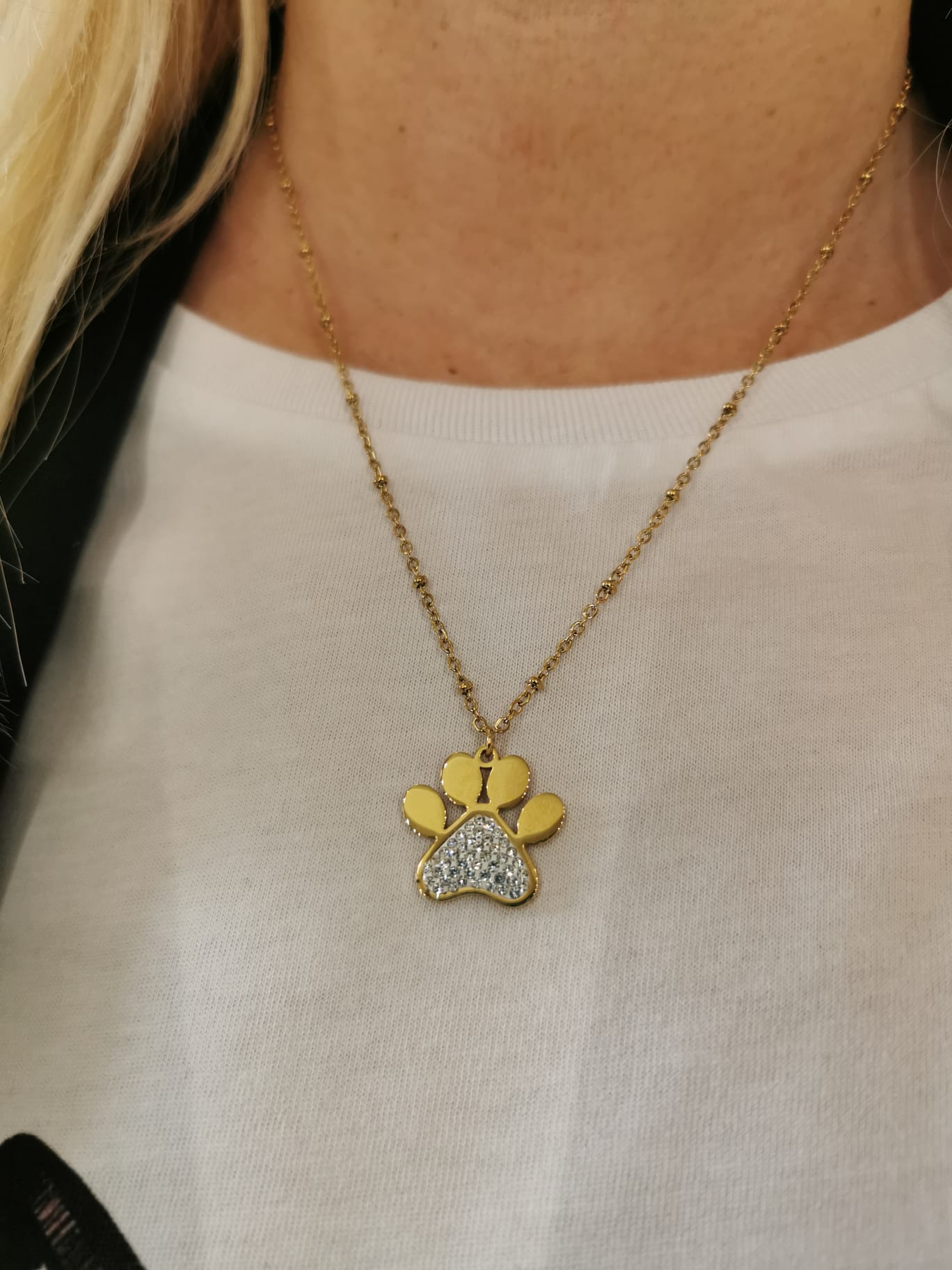 COLLANA ZAMPINA GOLD 00110