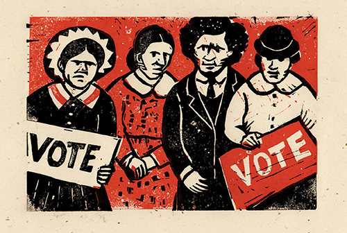 Frederick Douglass Suffragette Vote