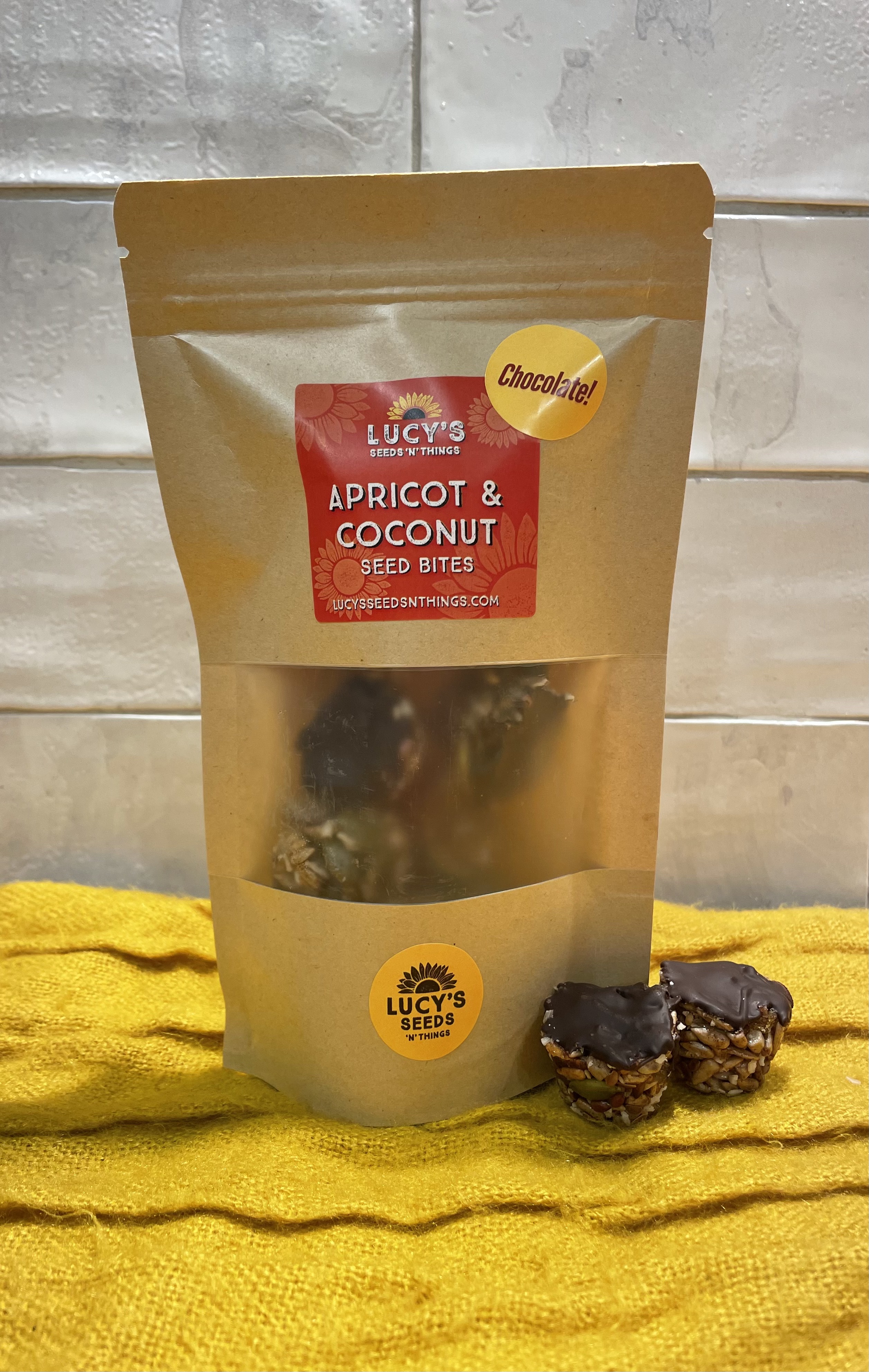 Mini Seed Bites - Apricot & Coconut (Pack of 8)