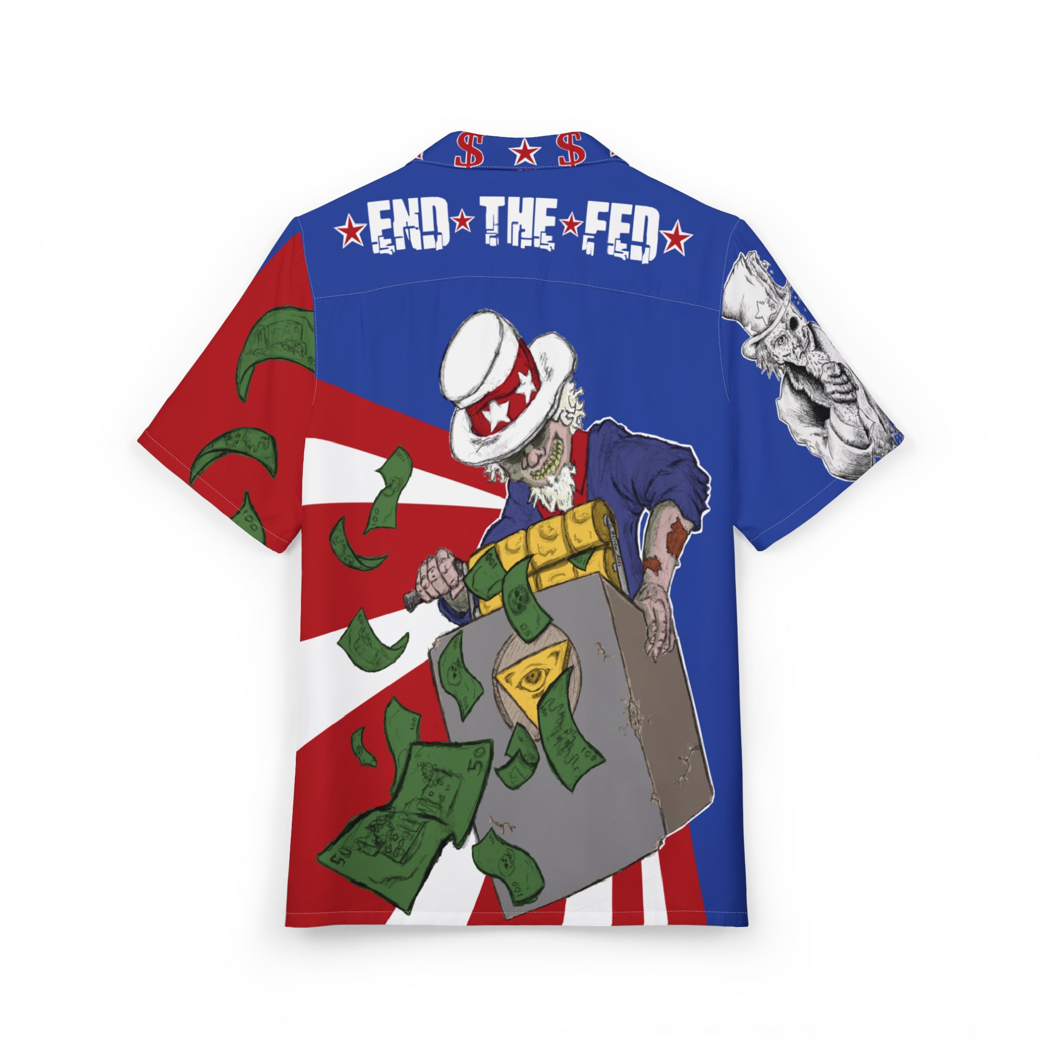 End The Fed Hawaiian Button-Down Shirt