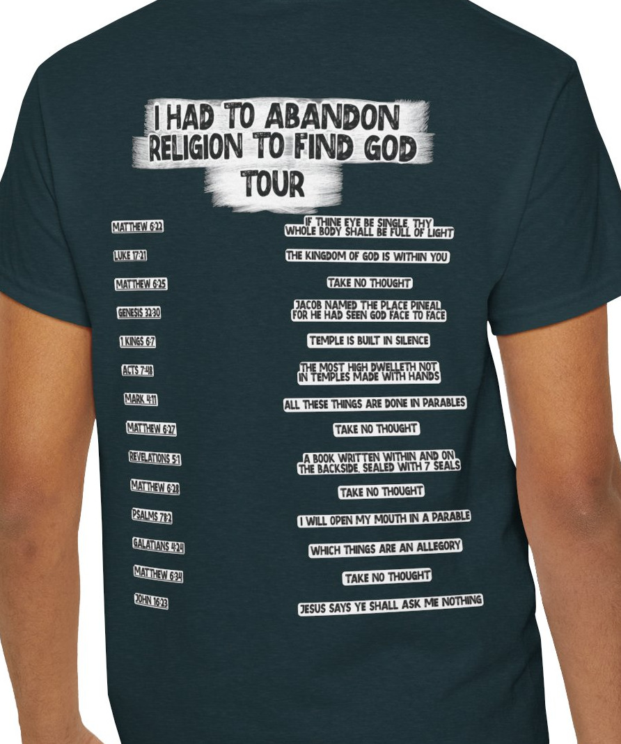 Jersey Lunatic Tour Heavy Cotton T-Shirt