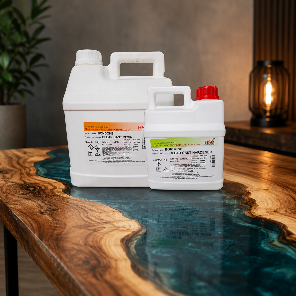 Clear Cast Epoxy Resin & Hardener Kit
