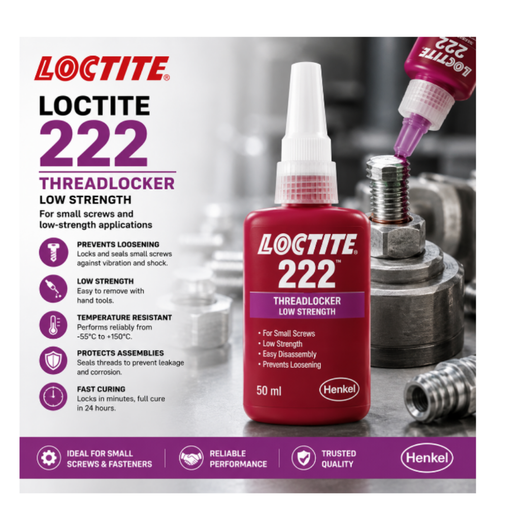 Loctite 222 - Threadlocker - 50ml