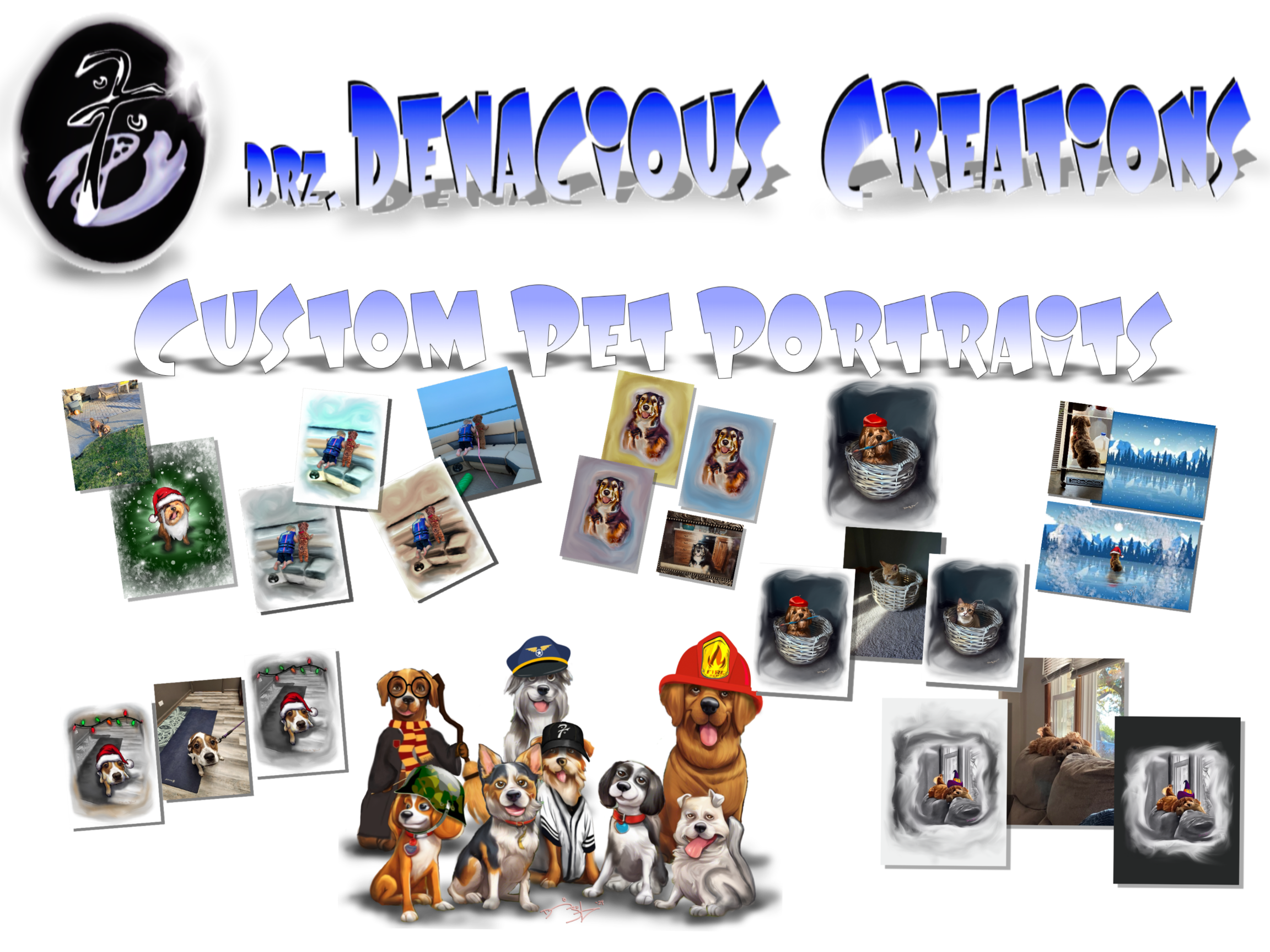 Custom Pet Portraits