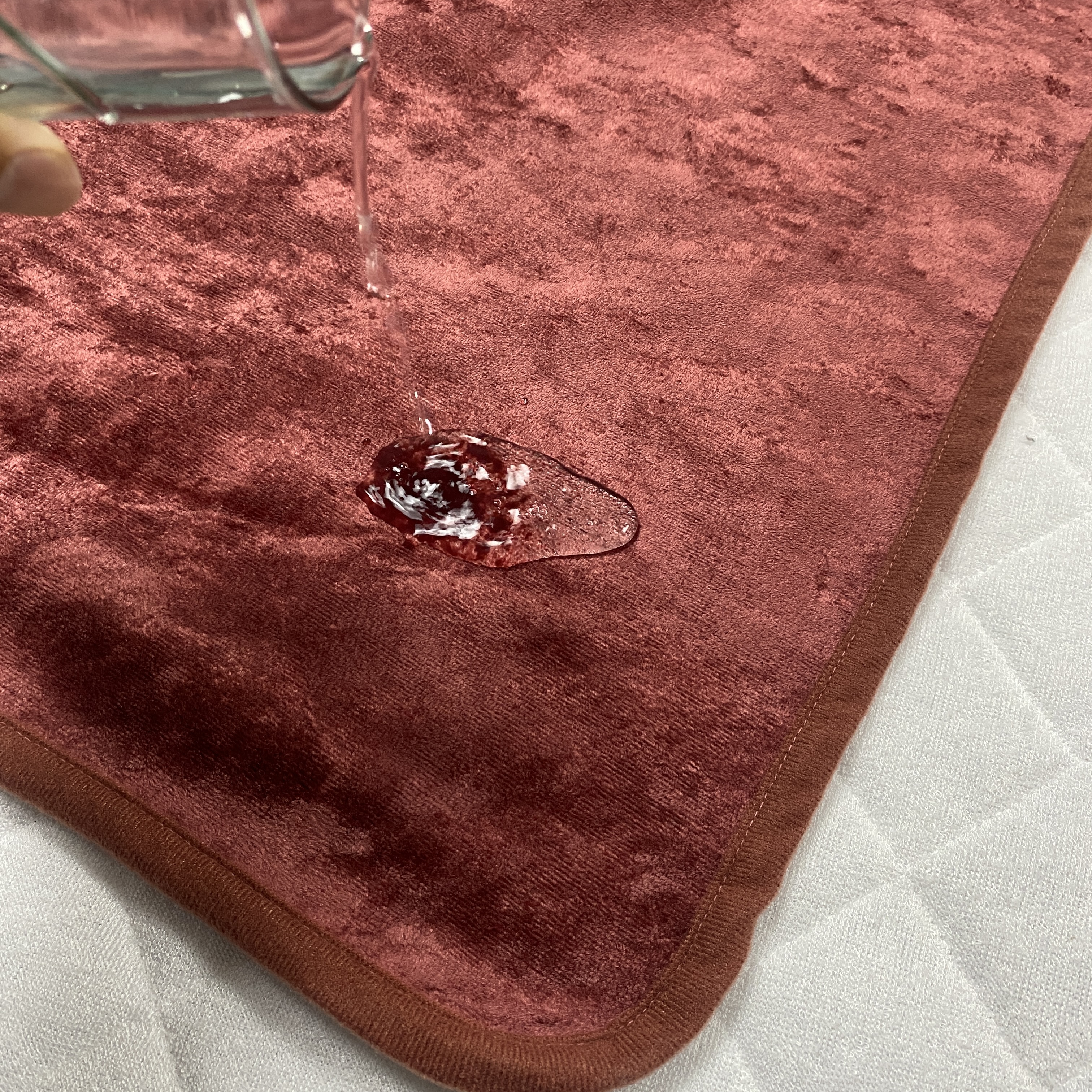 Double sided 100% Bamboo Fleece Waterproof Sex Love Blanket