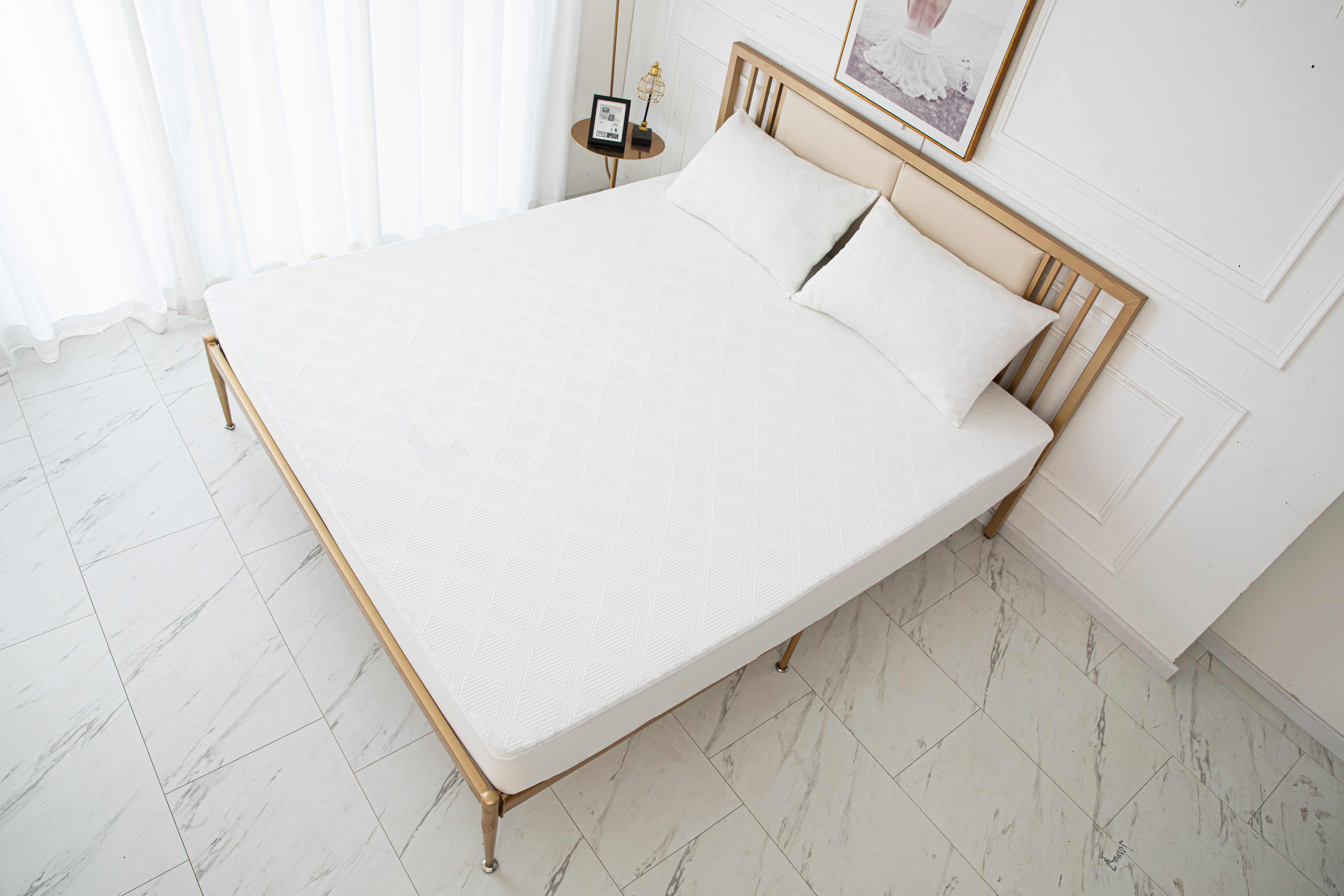 Eucalyptus Jacquard 100% Waterproof Mattress Protector Fitted Style