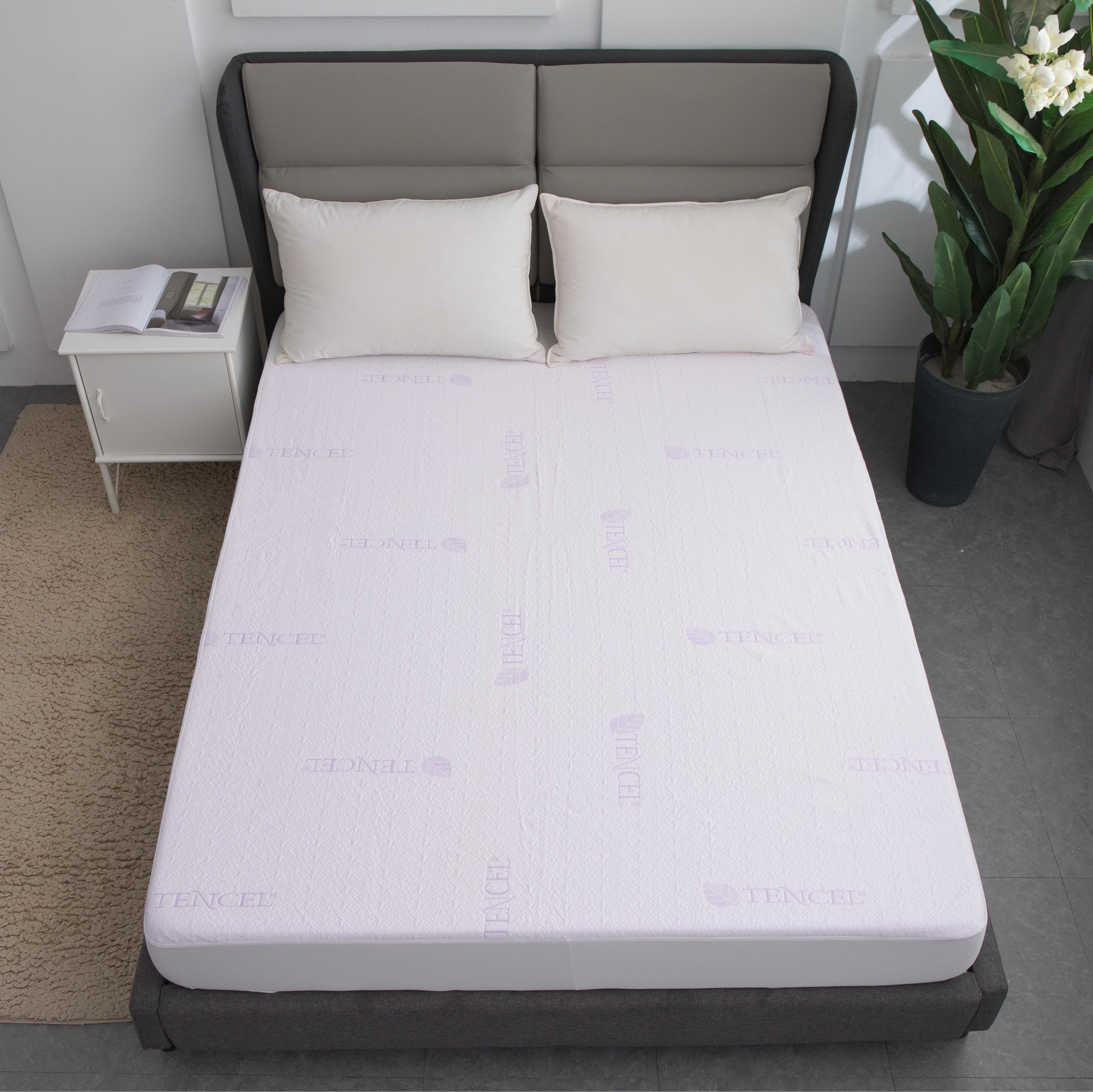 Eucalyptus Jacquard 100% Waterproof Mattress Protector Fitted Style