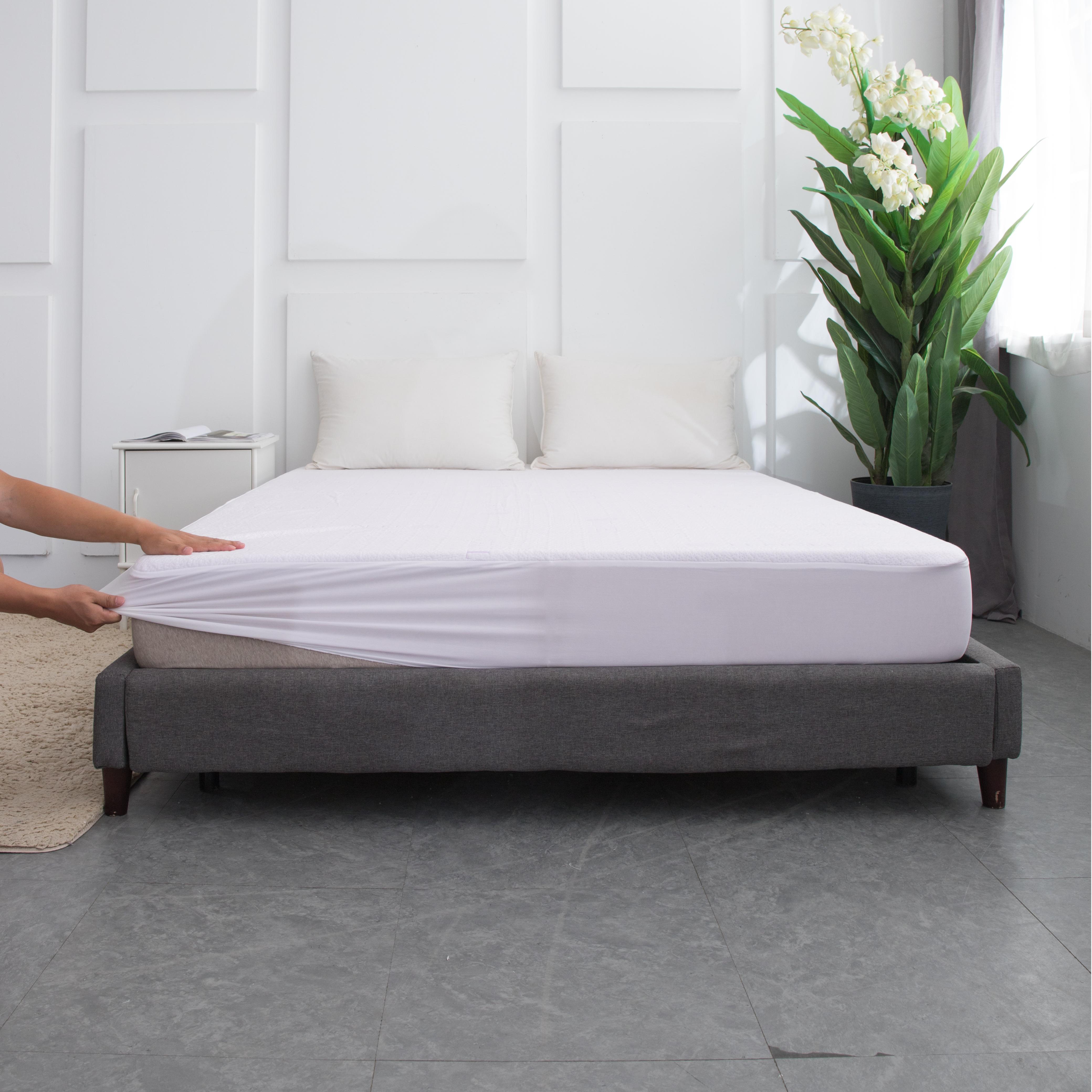 Eucalyptus Jacquard 100% Waterproof Mattress Protector Fitted Style