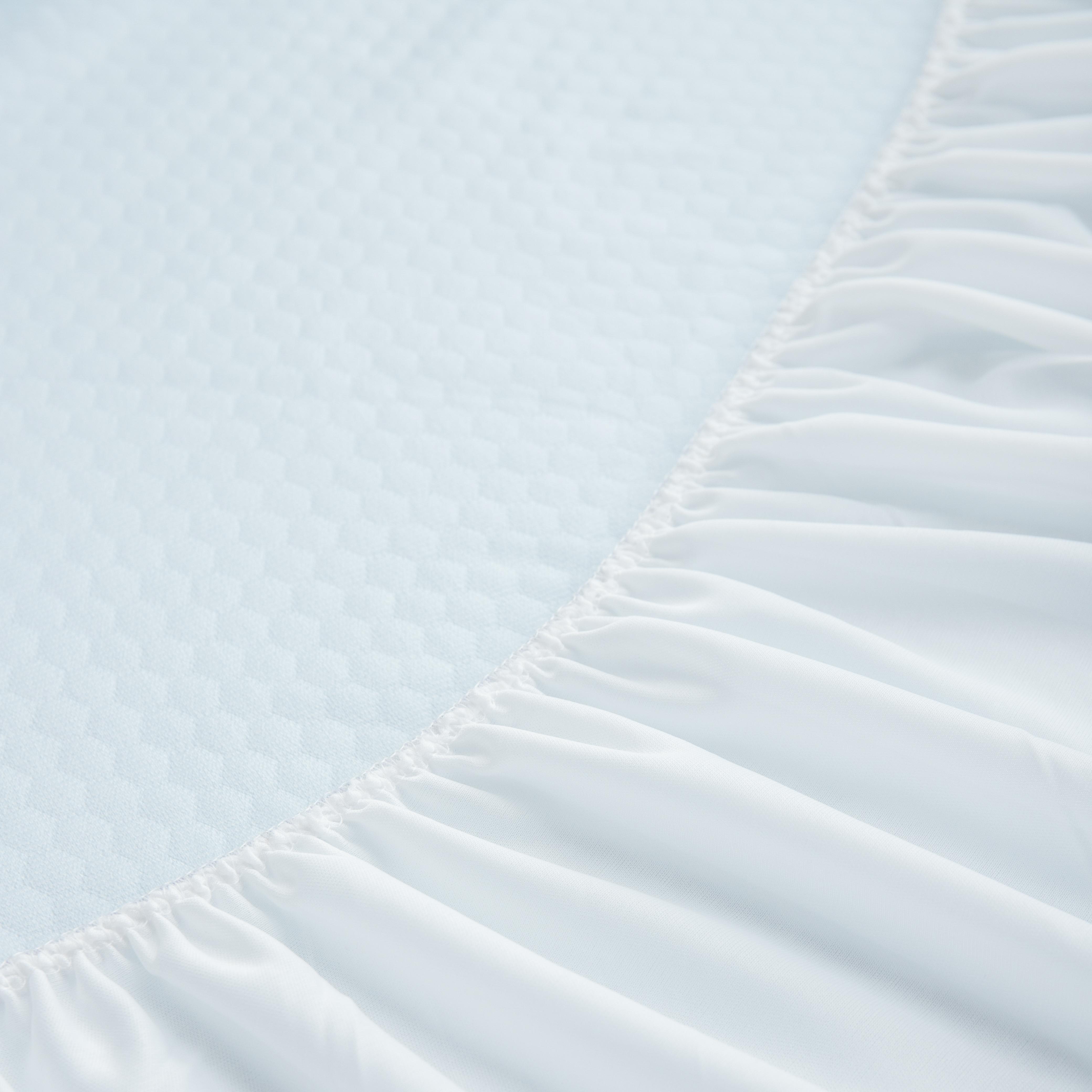 Cooling Jacquard 100% Waterproof Mattress Protector Fitted Style
