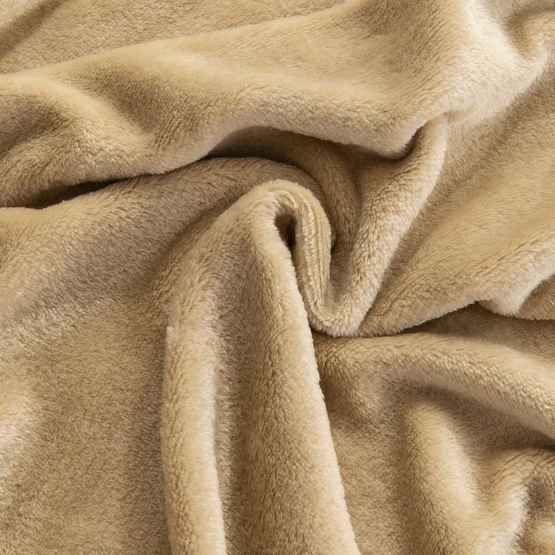 Flannel Blanket 250gsm Single Layer Lightweight Cozy Fleece Blanket