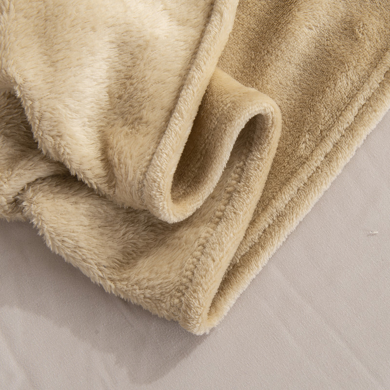 Flannel Blanket 250gsm Single Layer Lightweight Cozy Fleece Blanket