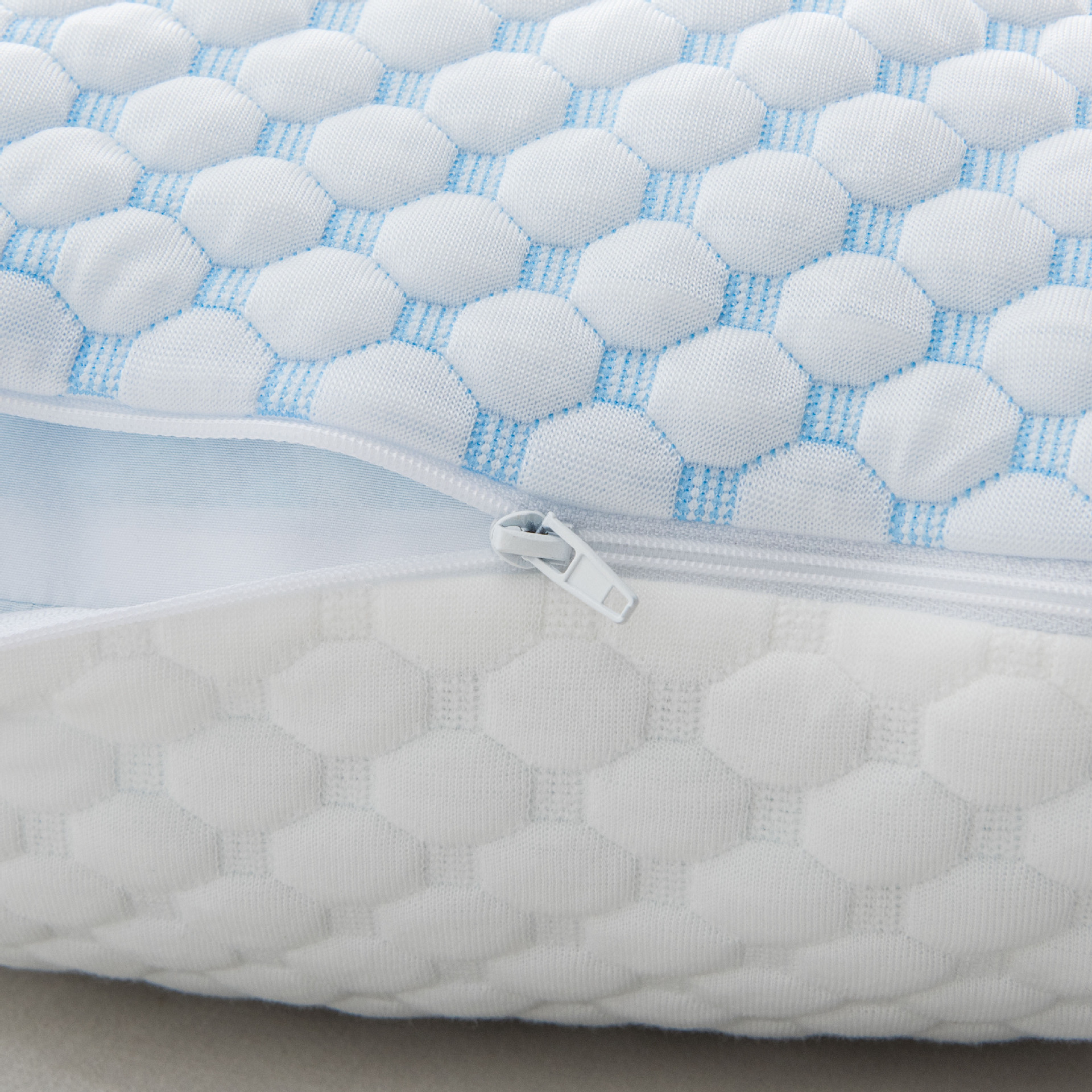 Shredded Memory Foam Pillow with Removable Washable Cooling Cover