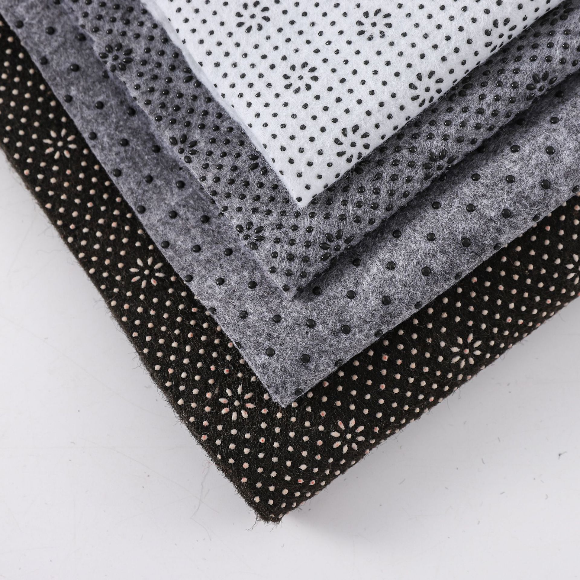 Polyester 210gsm Felt Antislip Fabric 