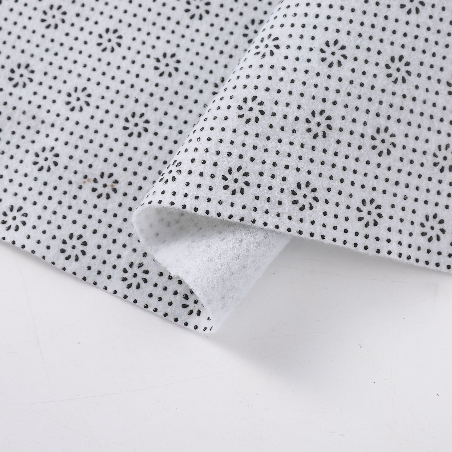 Polyester 210gsm Felt Antislip Fabric 
