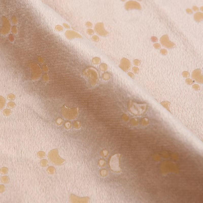Polyester short plush Antislip Fabric