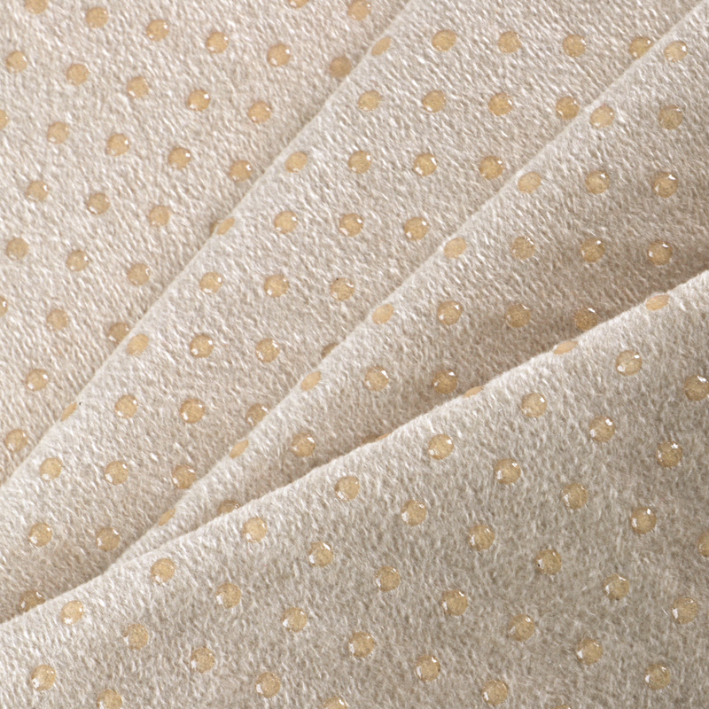 Polyester short plush Antislip Fabric